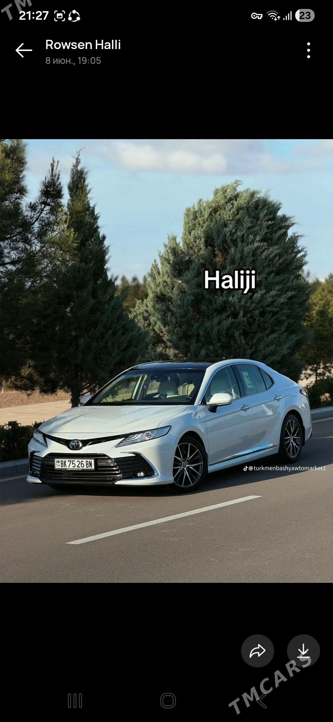 Toyota Camry 2023 - 600 000 TMT - Туркменбаши - img 1