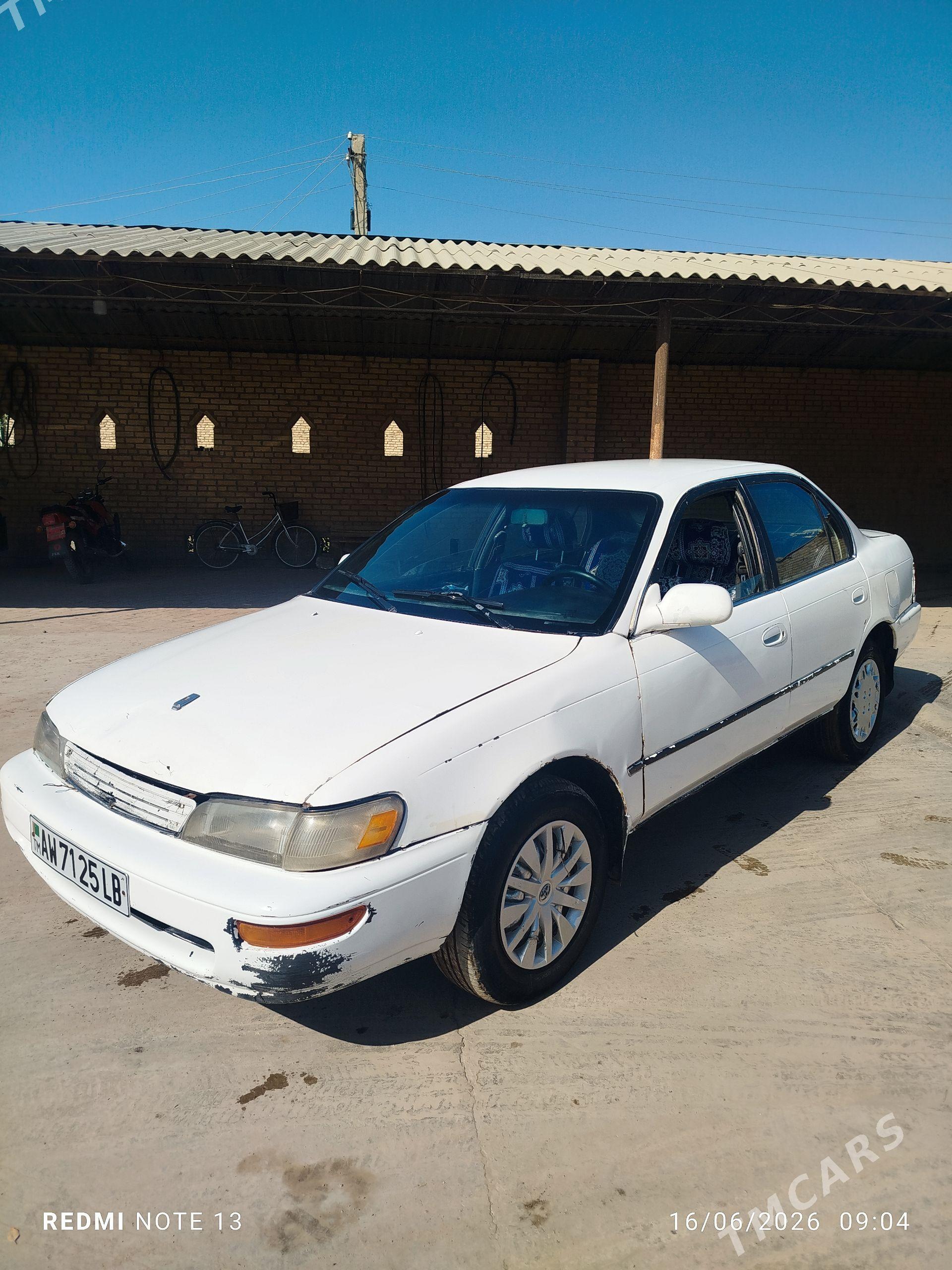 Toyota Corolla 1993 - 35 000 TMT - Халач - img 1