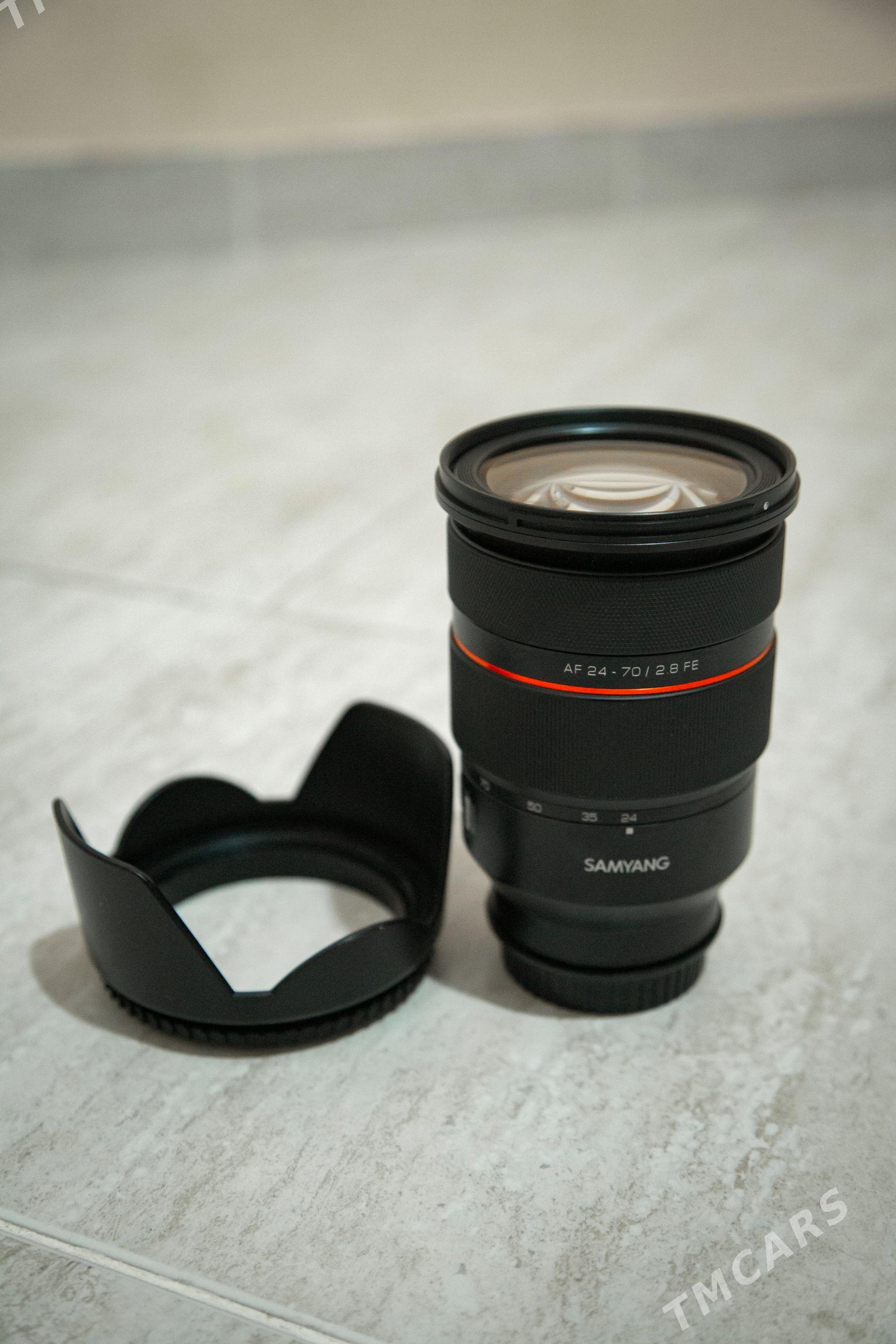 SONY SAMYANG obyektiv - Ашхабад - img 1