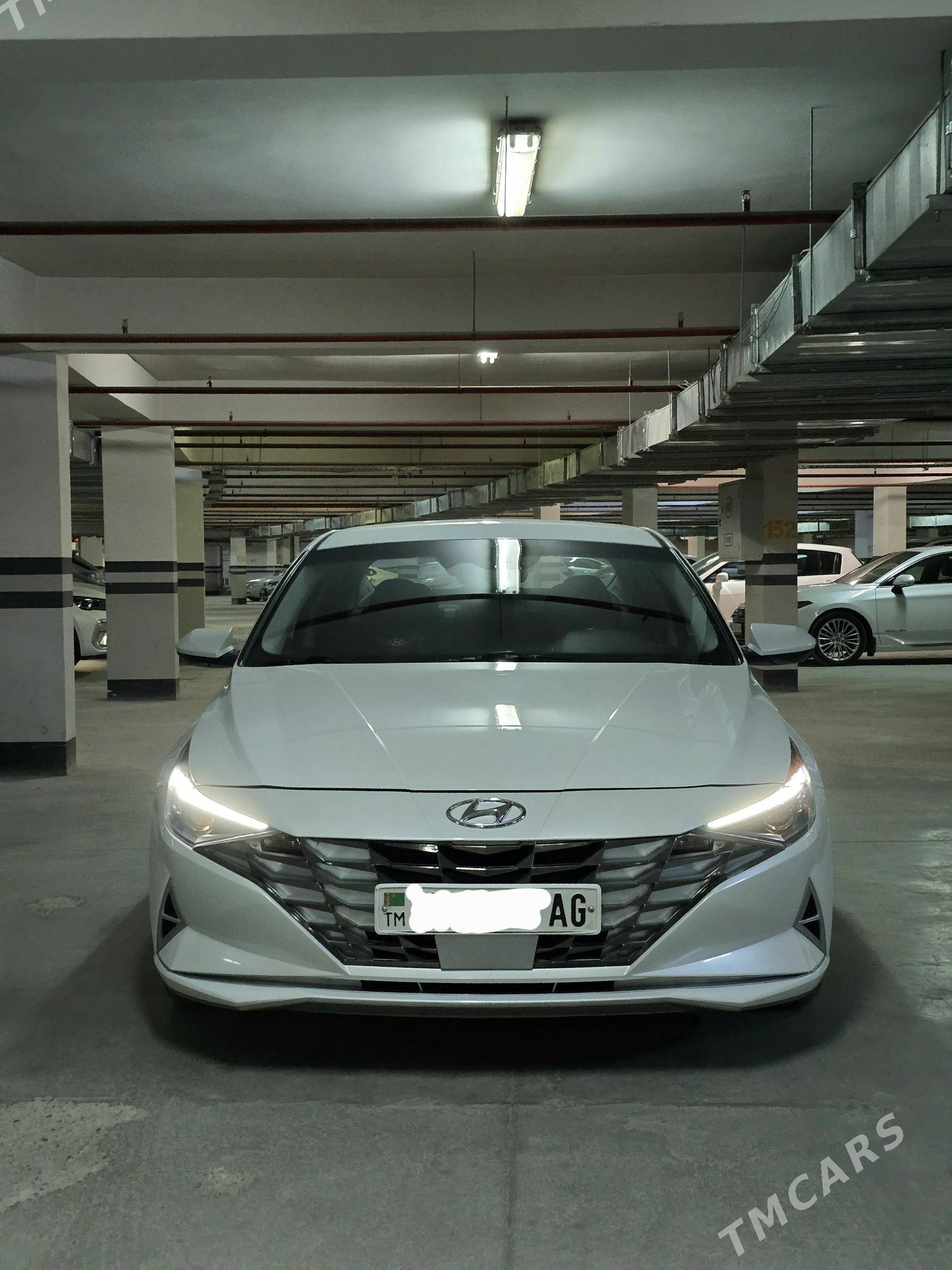 Hyundai Elantra 2021 - 250 000 TMT - Podwoýski köç. (Bitarap Türkmenistan şaýoly) - img 1