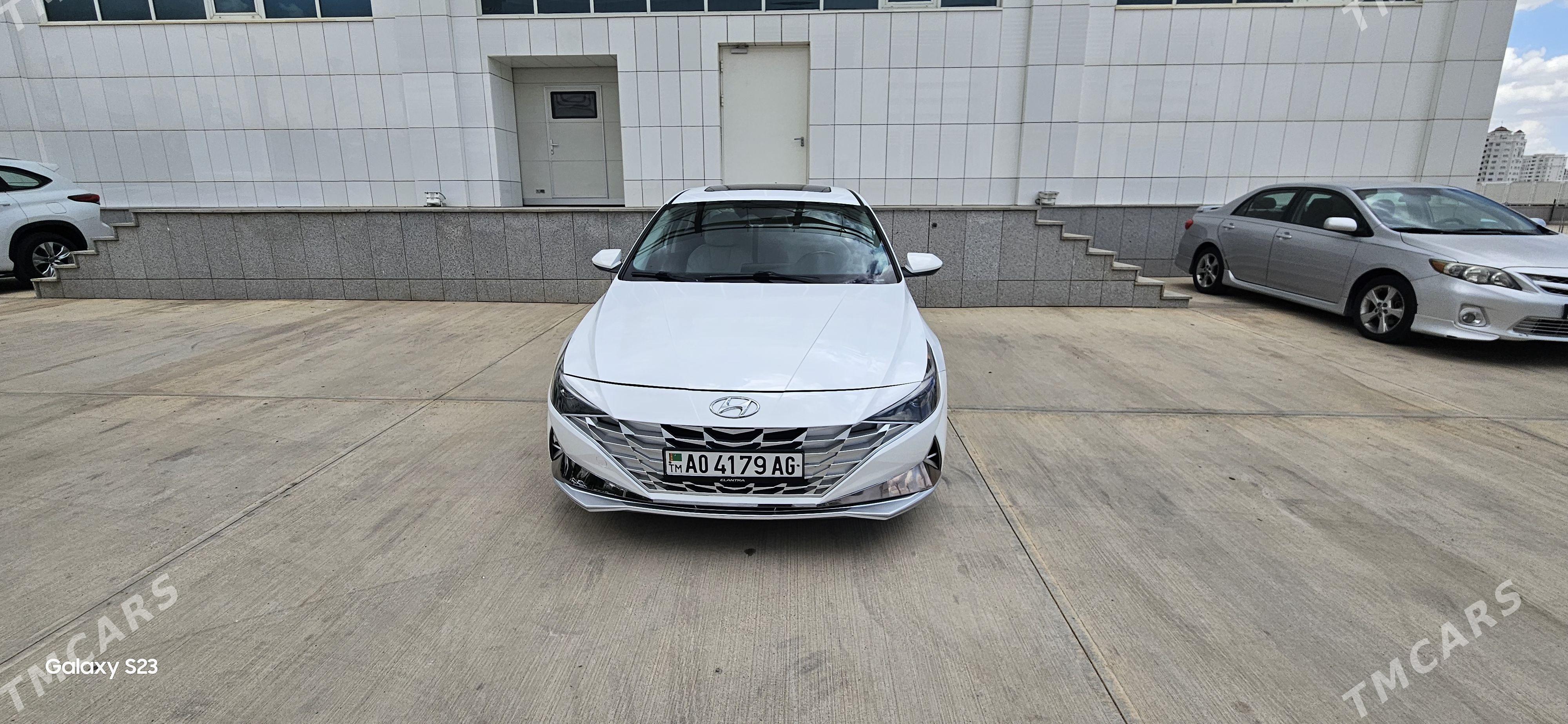 Hyundai Elantra 2022 - 300 000 TMT - Olimpiýa şäherçesi - img 1