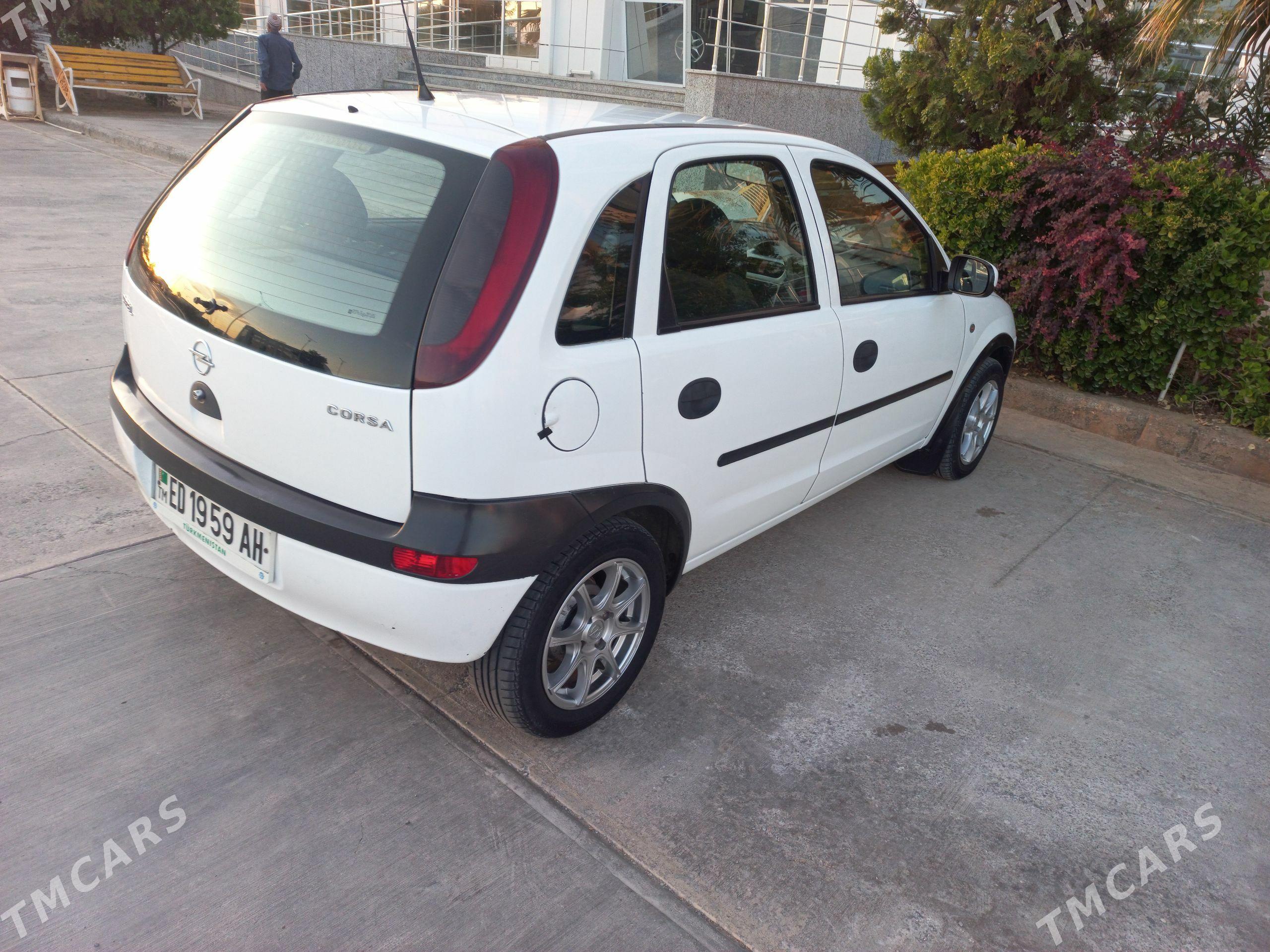 Opel Corsa 2002 - 70 000 TMT - Ашхабад - img 1