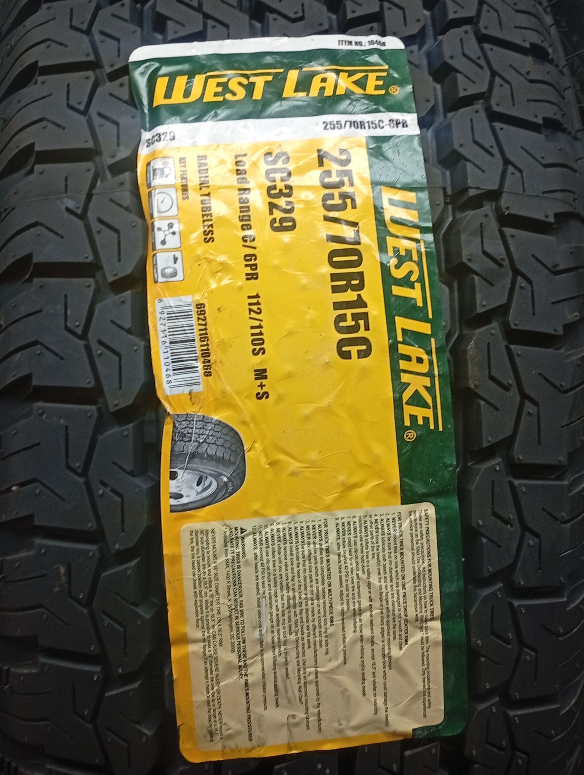 255/70R/15C/ WESTLAKE ÝYLY26 1 290 TMT - Гарадамак - img 1