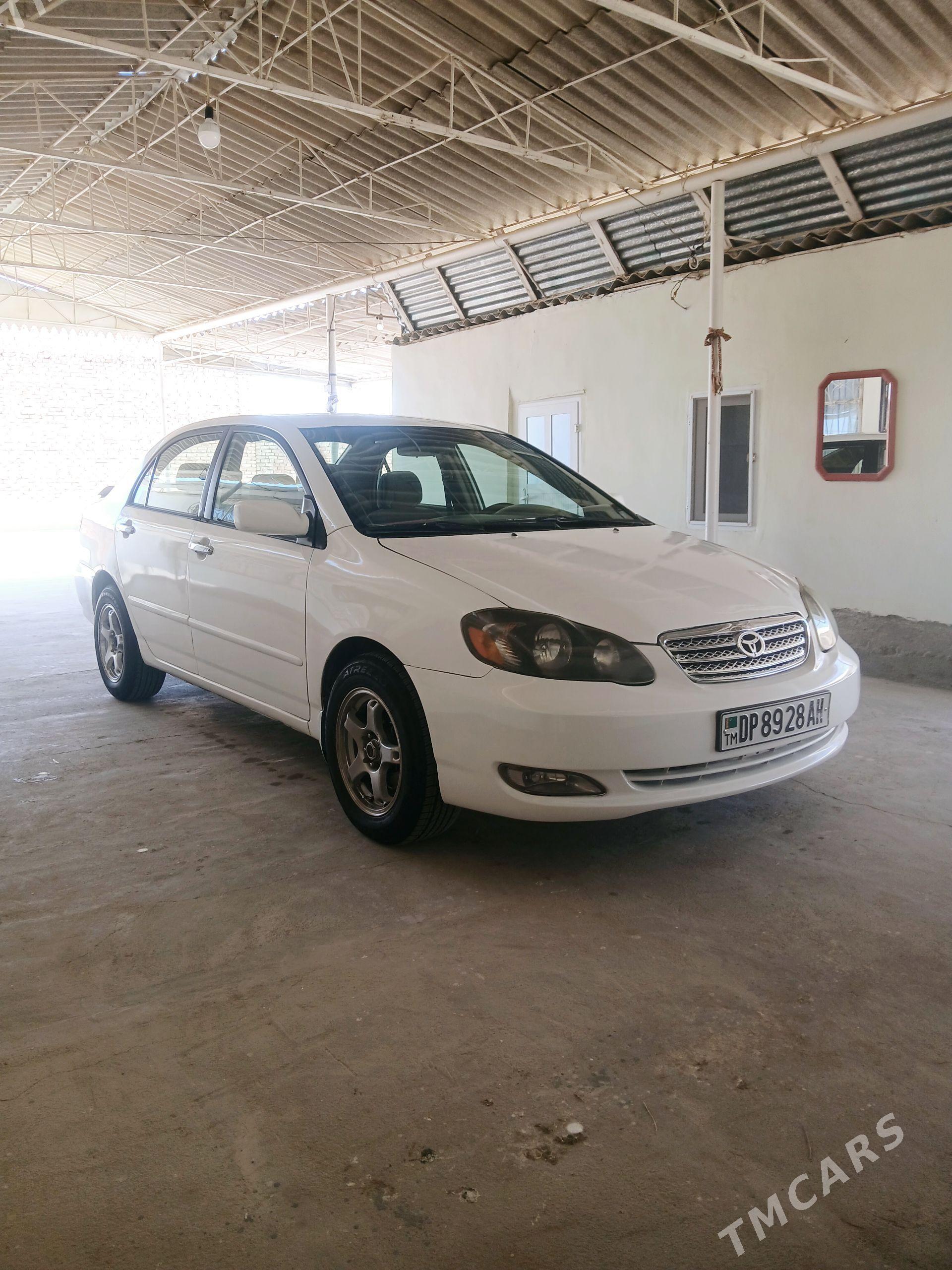 Toyota Corolla 2003 - 125 000 TMT - Бахарден - img 1
