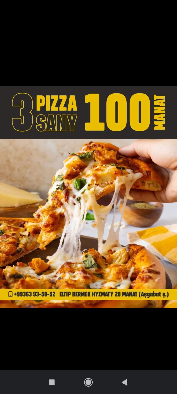 zakaz somsa pizza - Ашхабад - img 1