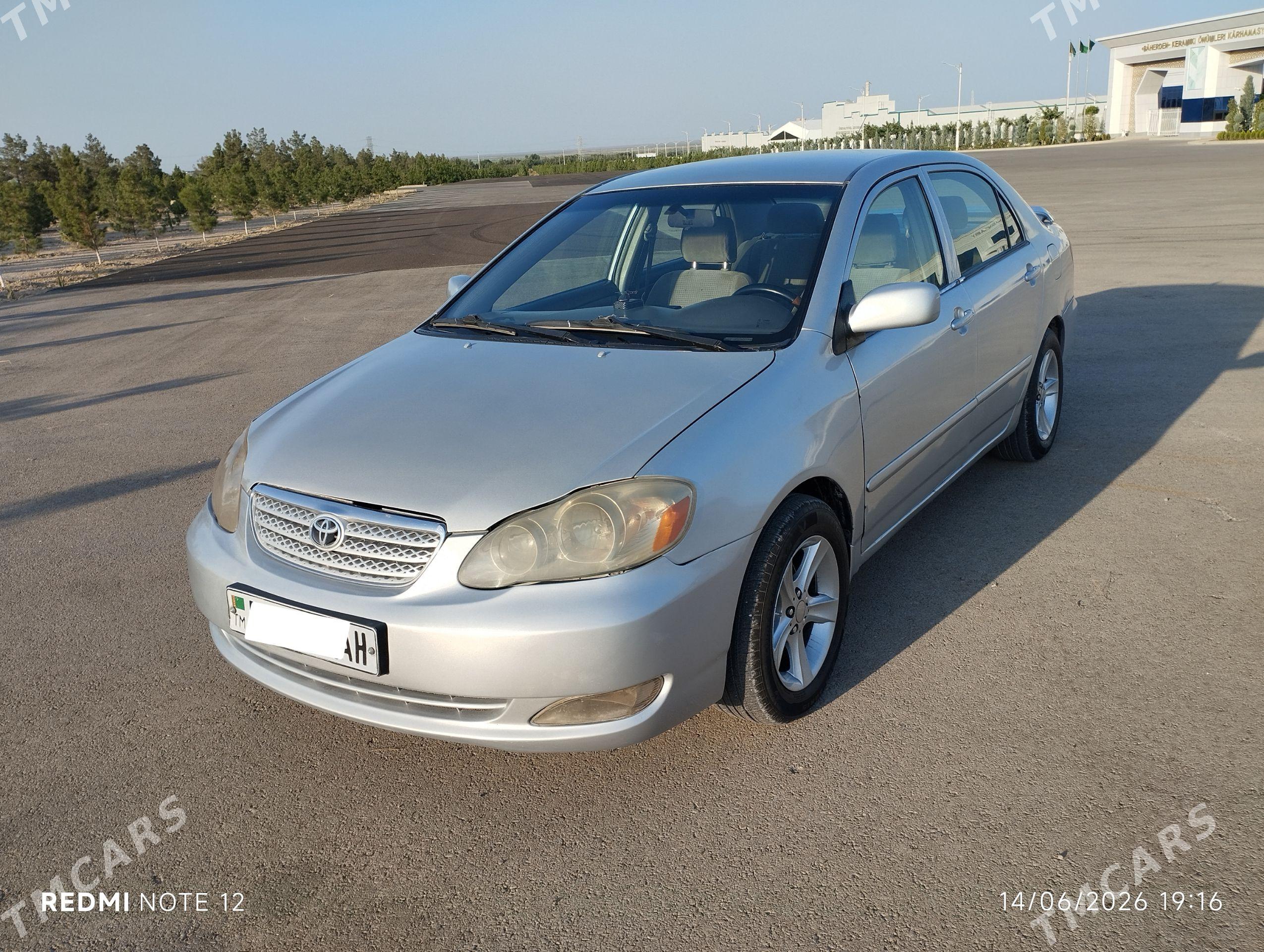 Toyota Corolla 2004 - 123 000 TMT - Бахарден - img 1