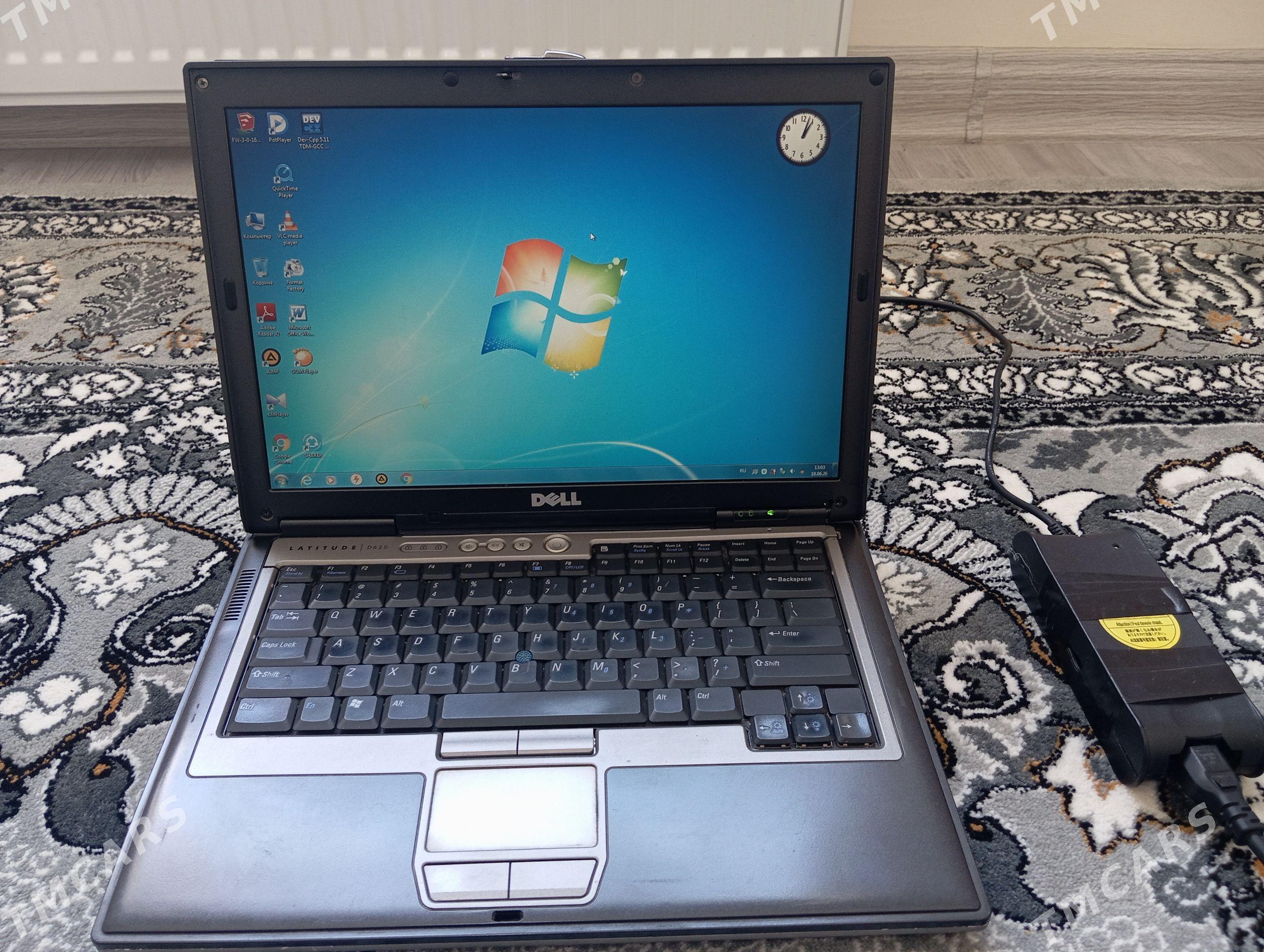 Noutbuk Dell Latitude D620 - Ашхабад - img 1