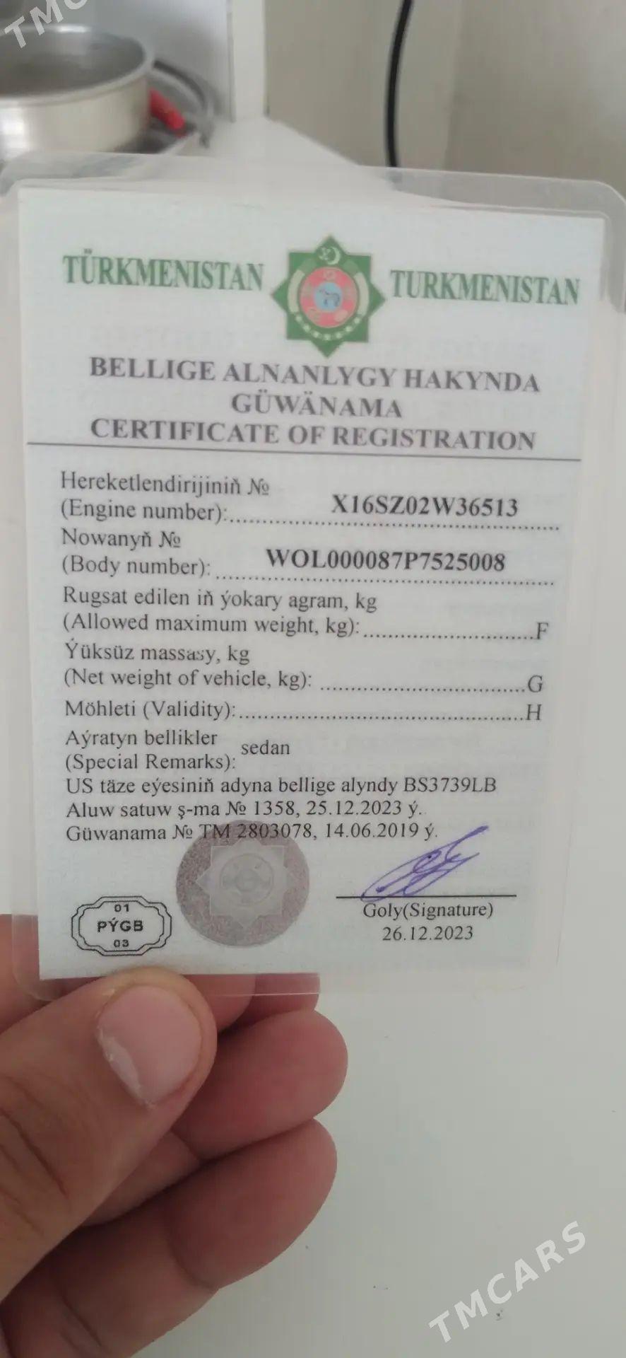 Opel Vectra 1992 - 25 000 TMT - Kerki - img 1