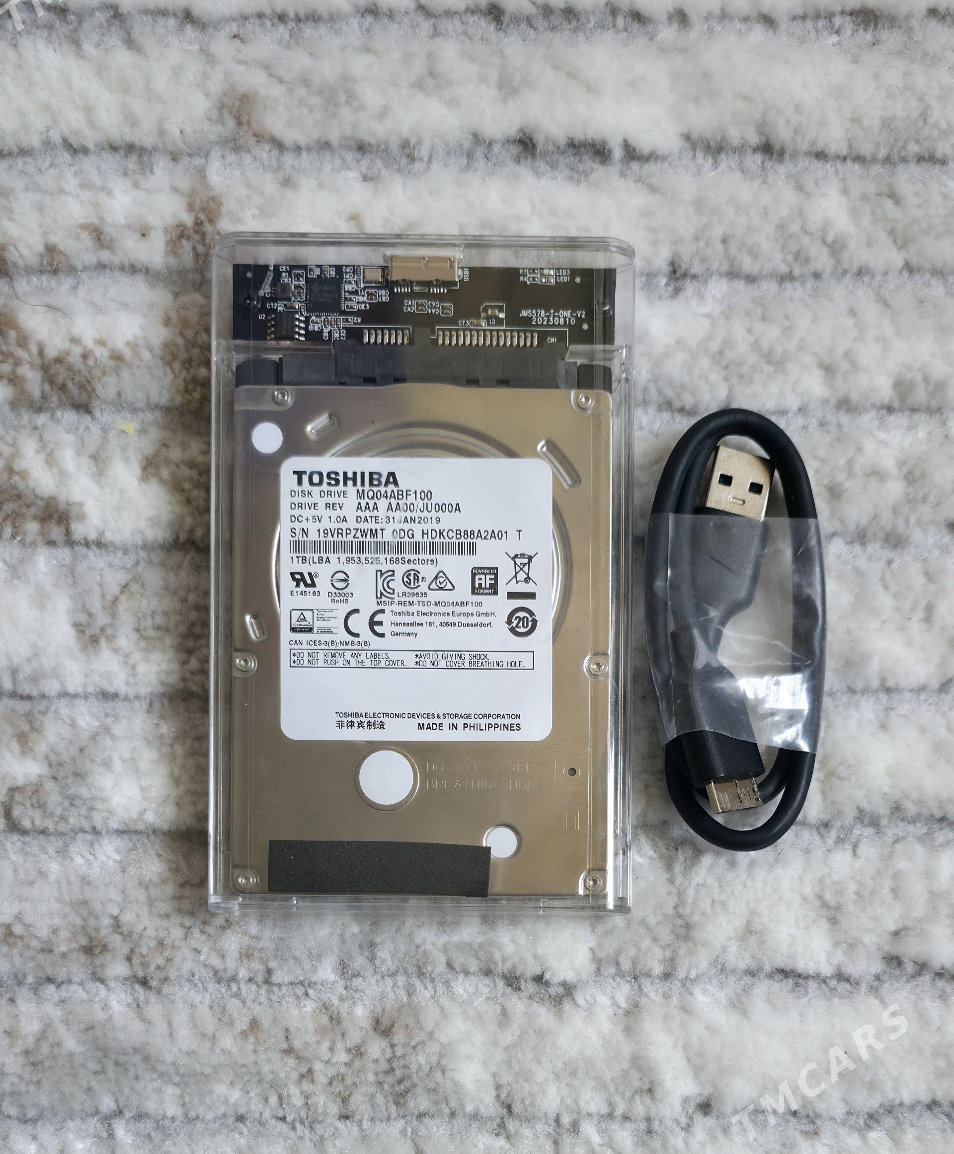 Toshibo 1TB Жёсткий Диск - Aşgabat - img 1