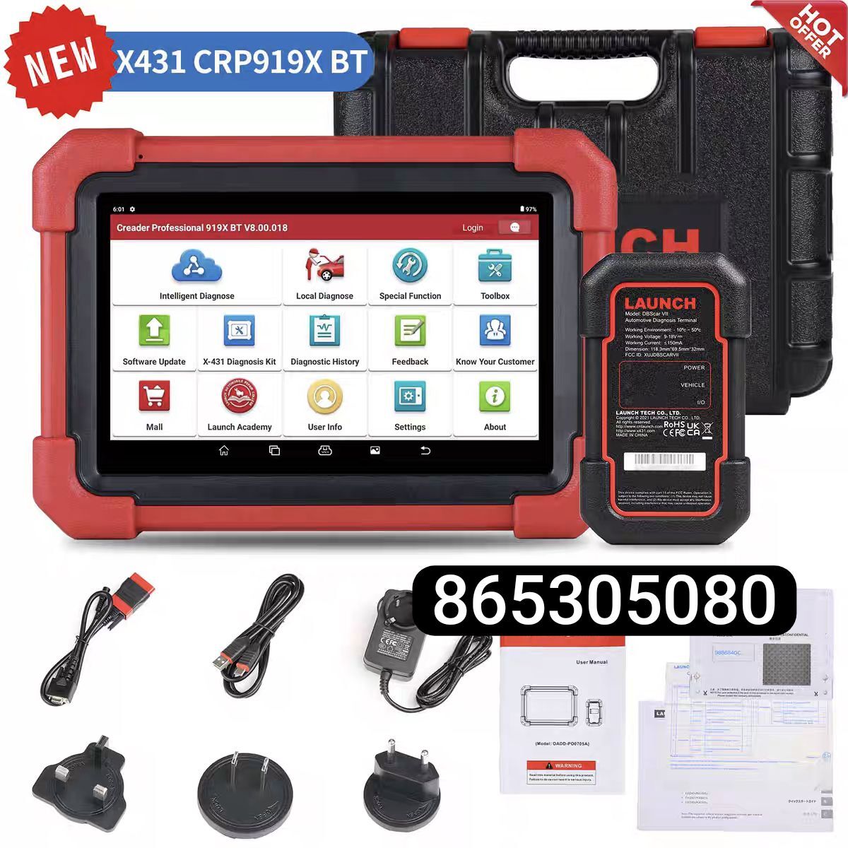 LAUNCH X431 CRP919XBT DIAGNOST 11 000 TMT - Мары - img 1