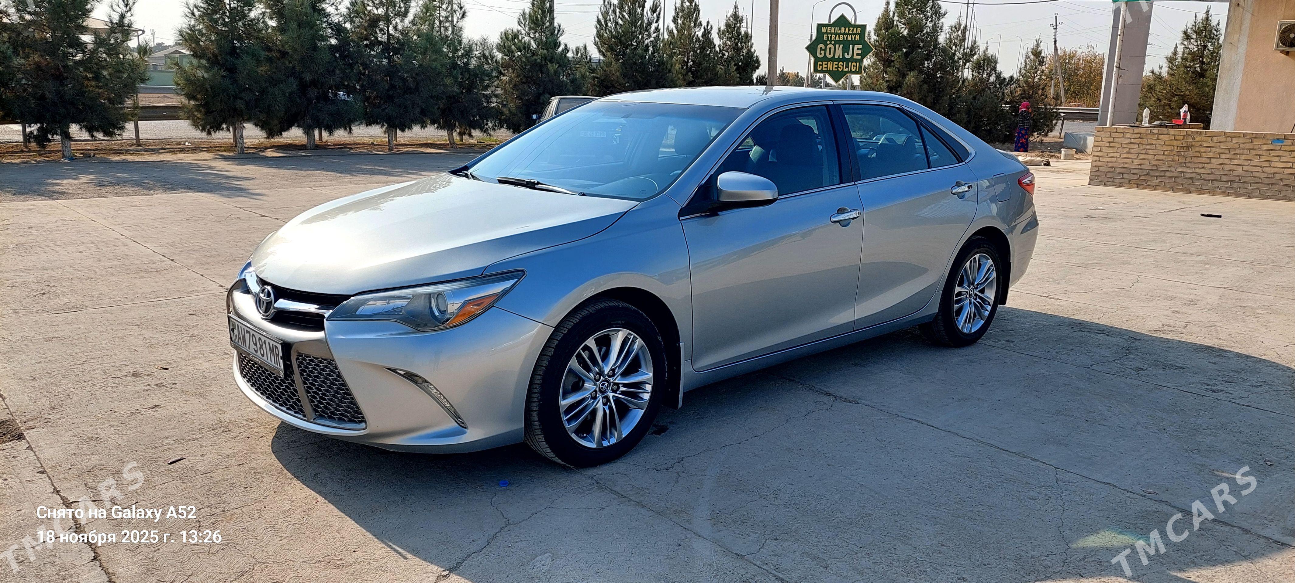 Toyota Camry 2016 - 287 000 TMT - Мары - img 1