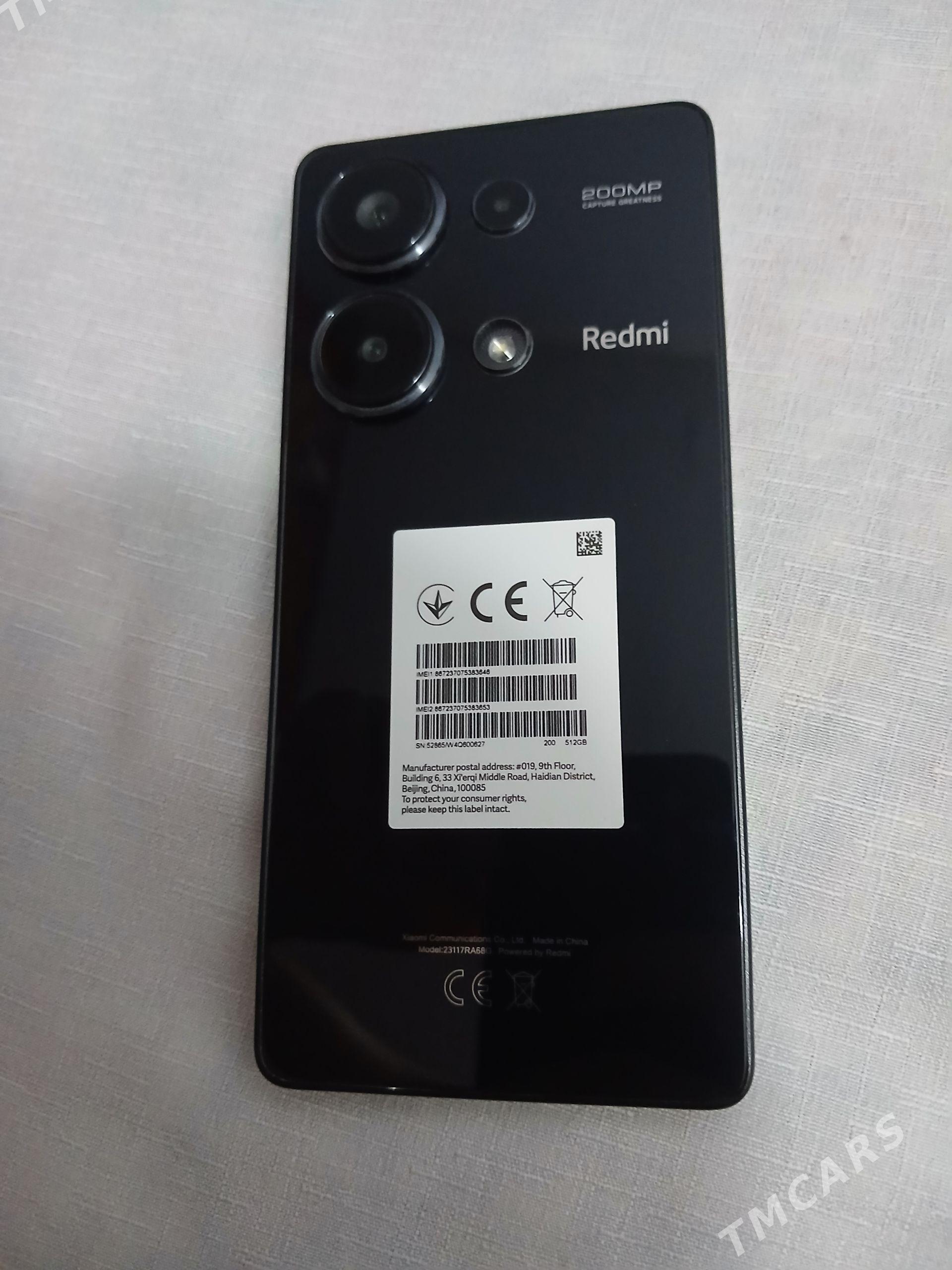 redmi not 13 pro 12/12/512 - Aşgabat - img 1