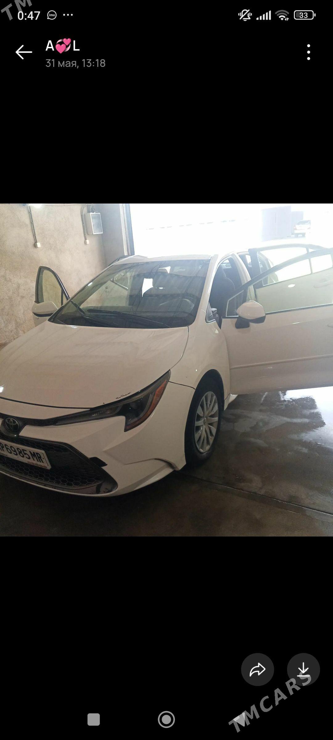 Toyota Corolla 2021 - 243 000 TMT - Мары - img 1