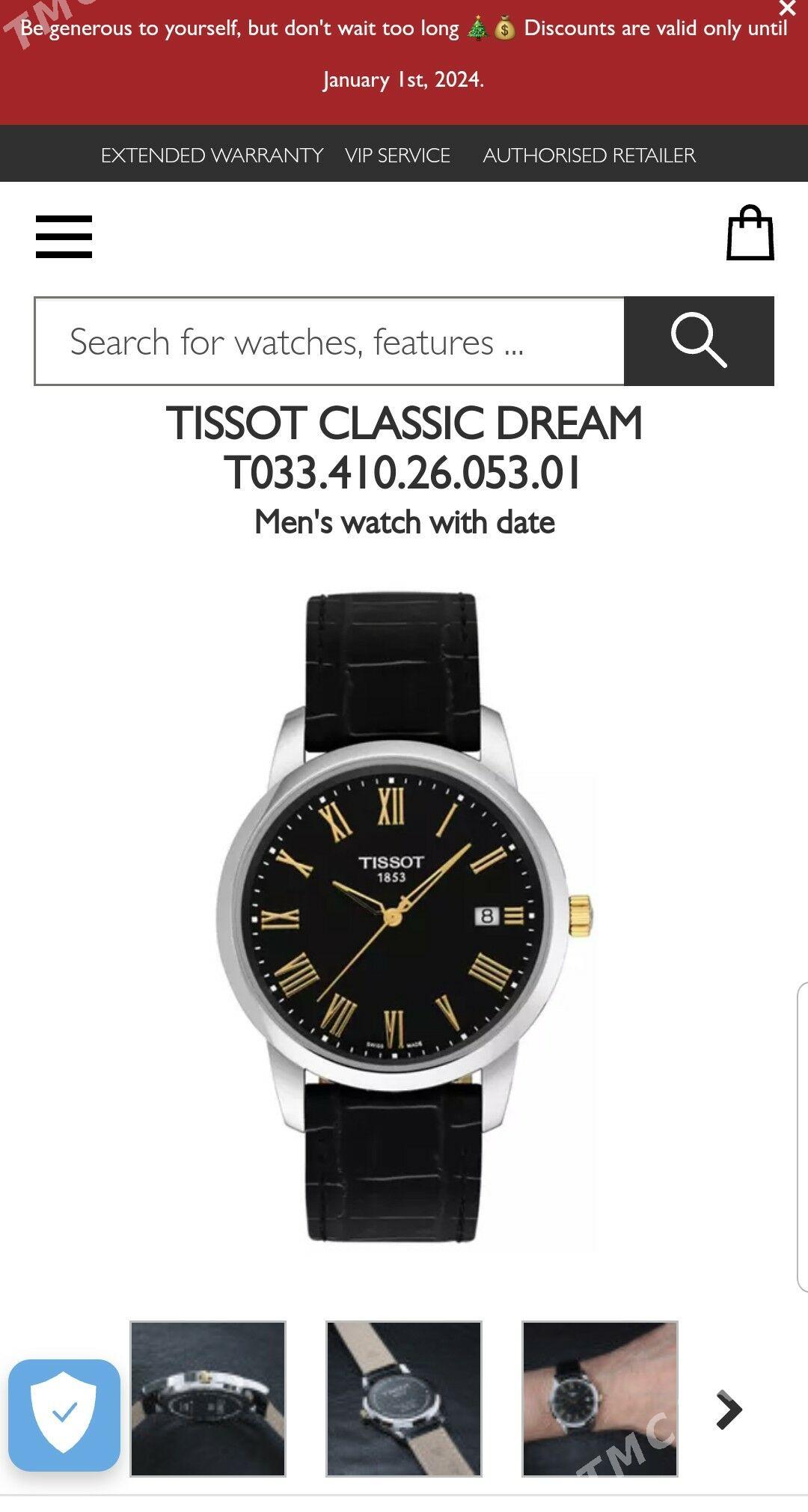 sagat TISSOT ORGINAL часы - Ашхабад - img 1