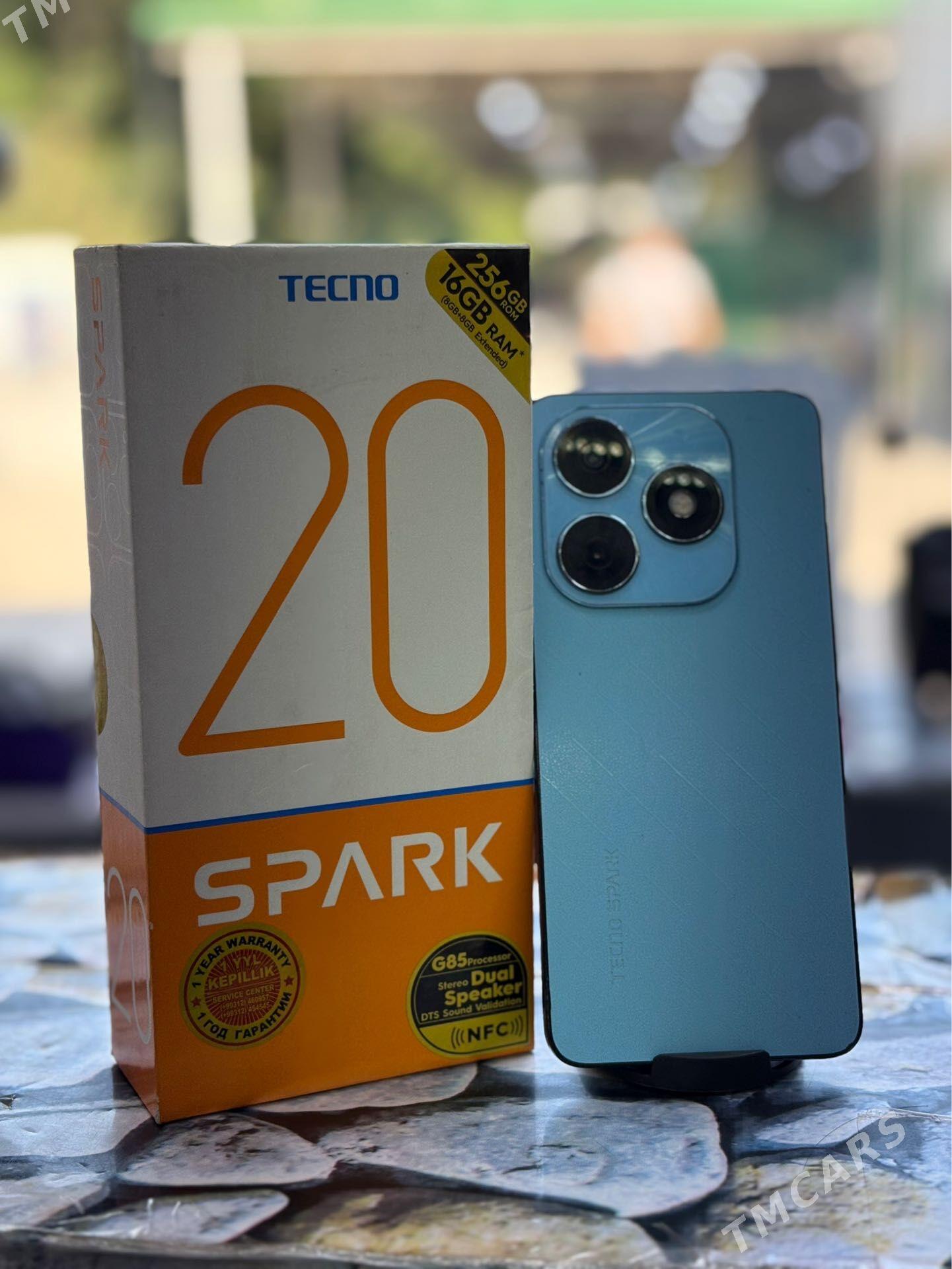 Obmen Tecno Spark 20 16/256Gb - Ашхабад - img 1