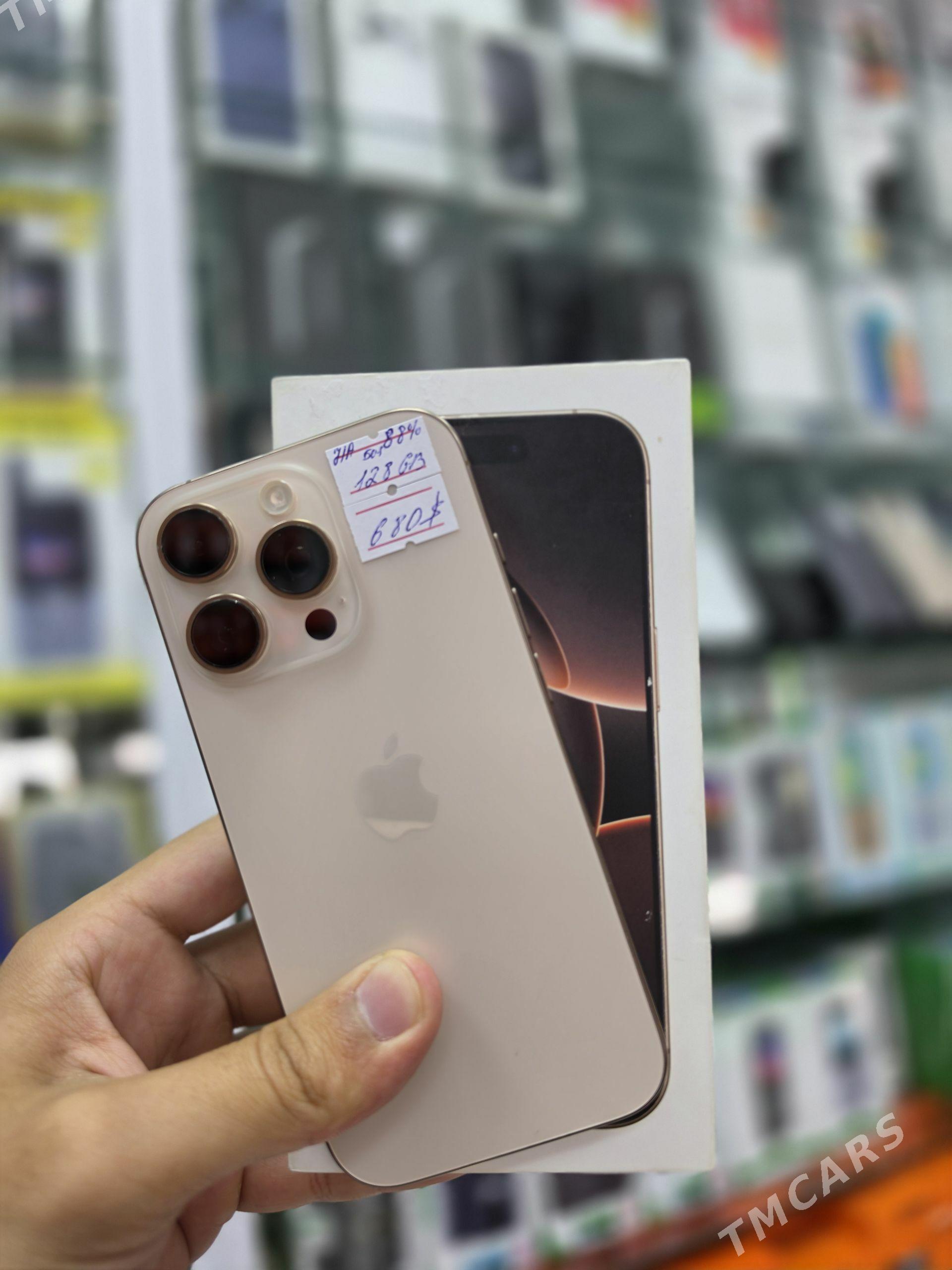 iPhone 16 pro 128GB 88% - Aşgabat - img 1