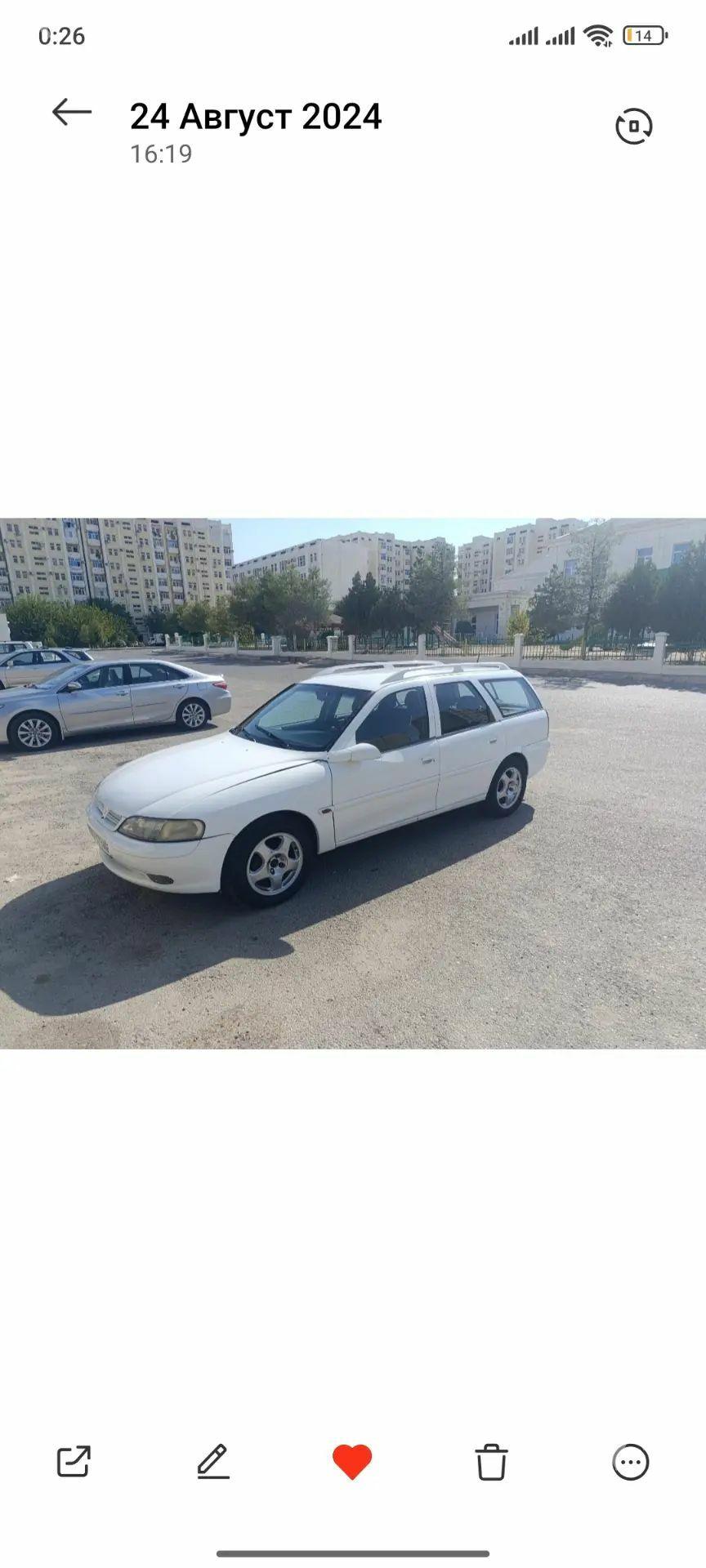 Opel Vectra 1998 - 43 000 TMT - Теджен - img 1