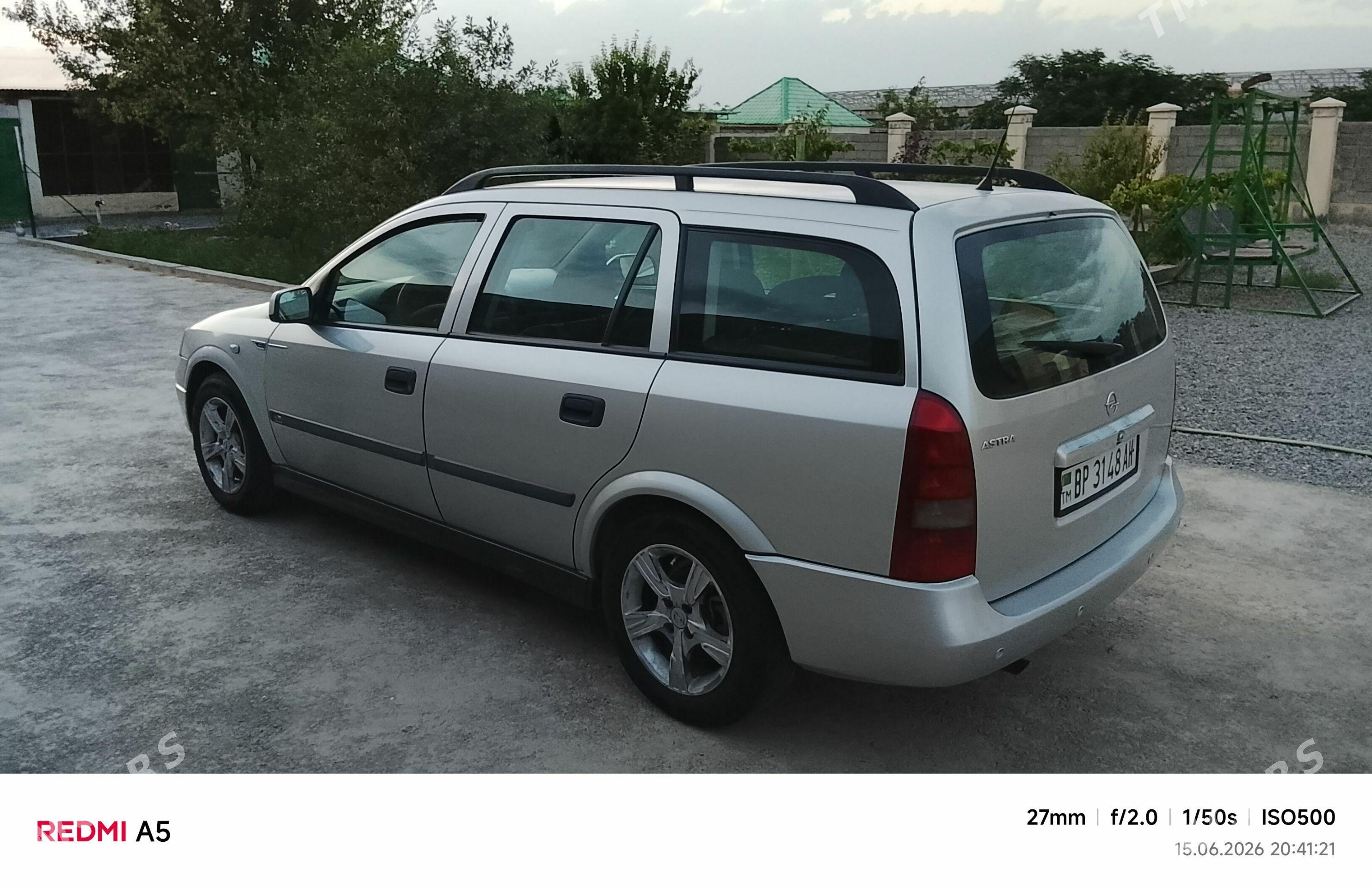 Opel Astra 2001 - 76 000 TMT - Гёкдепе - img 1