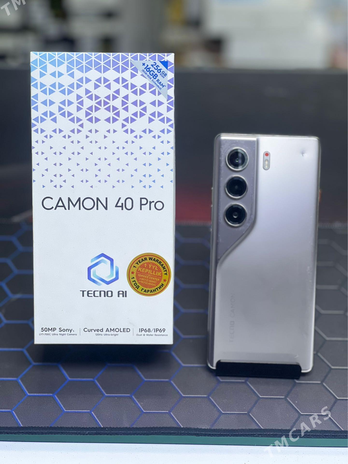 Tecno camon. 40. pro - Ашхабад - img 1