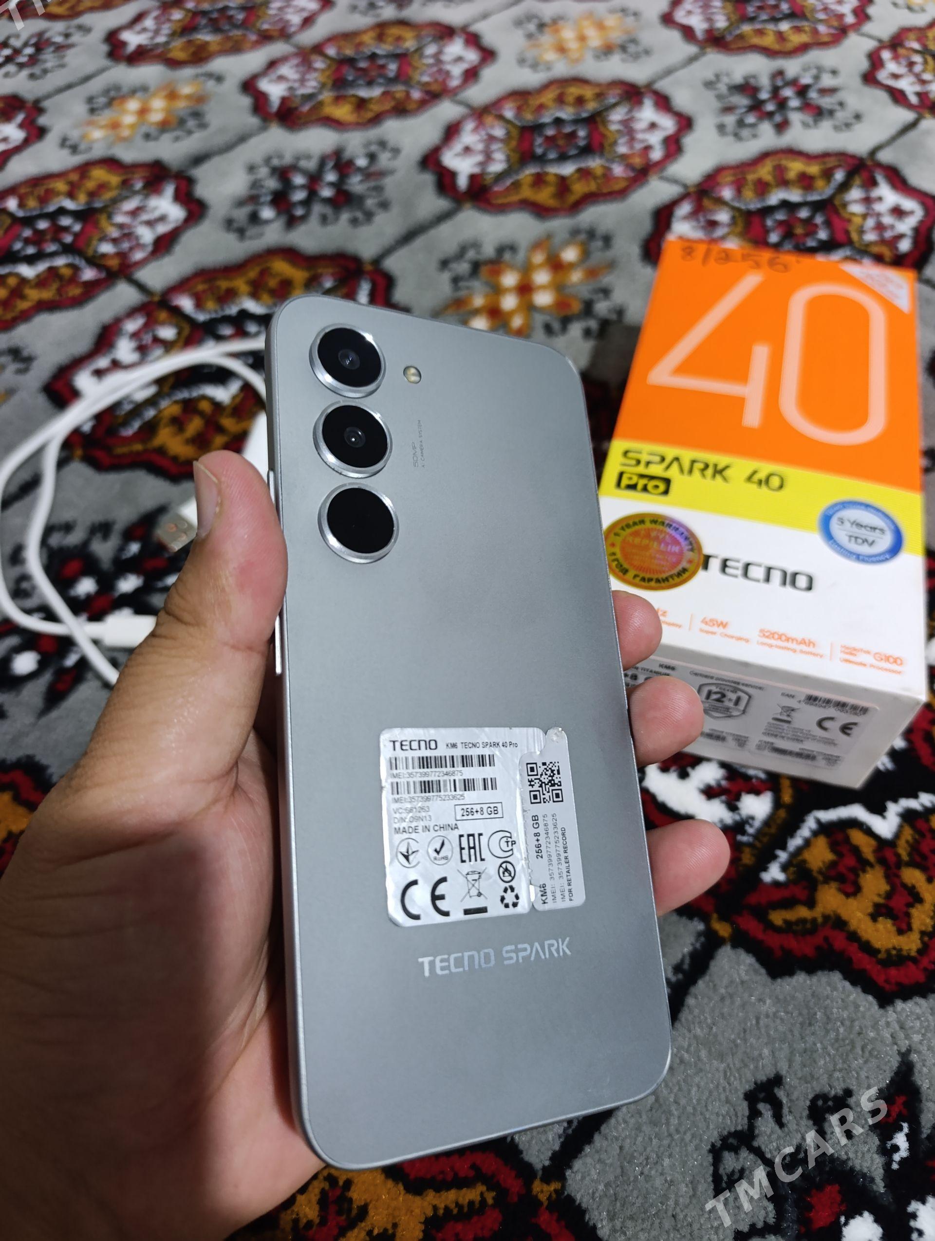 Tecno Spark 40 Pro. 8+8/256Gb - Теджен - img 1