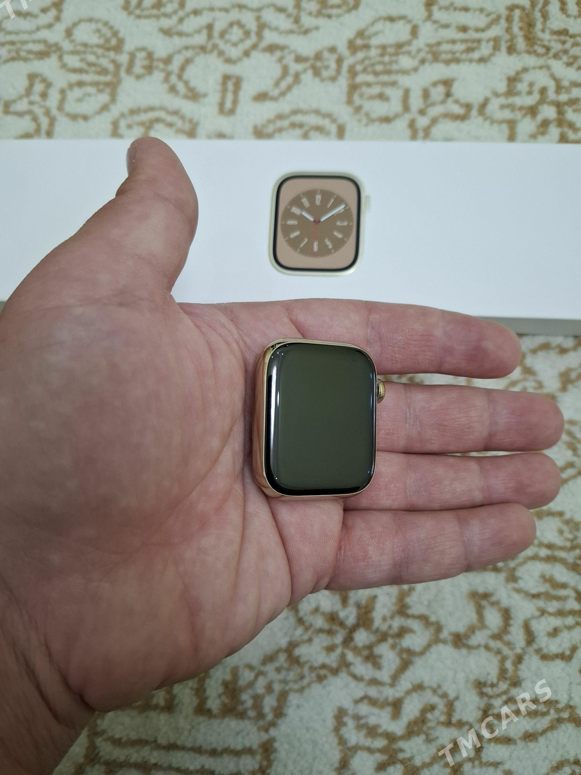 apple wach series 8 45MM SS - Ашхабад - img 1