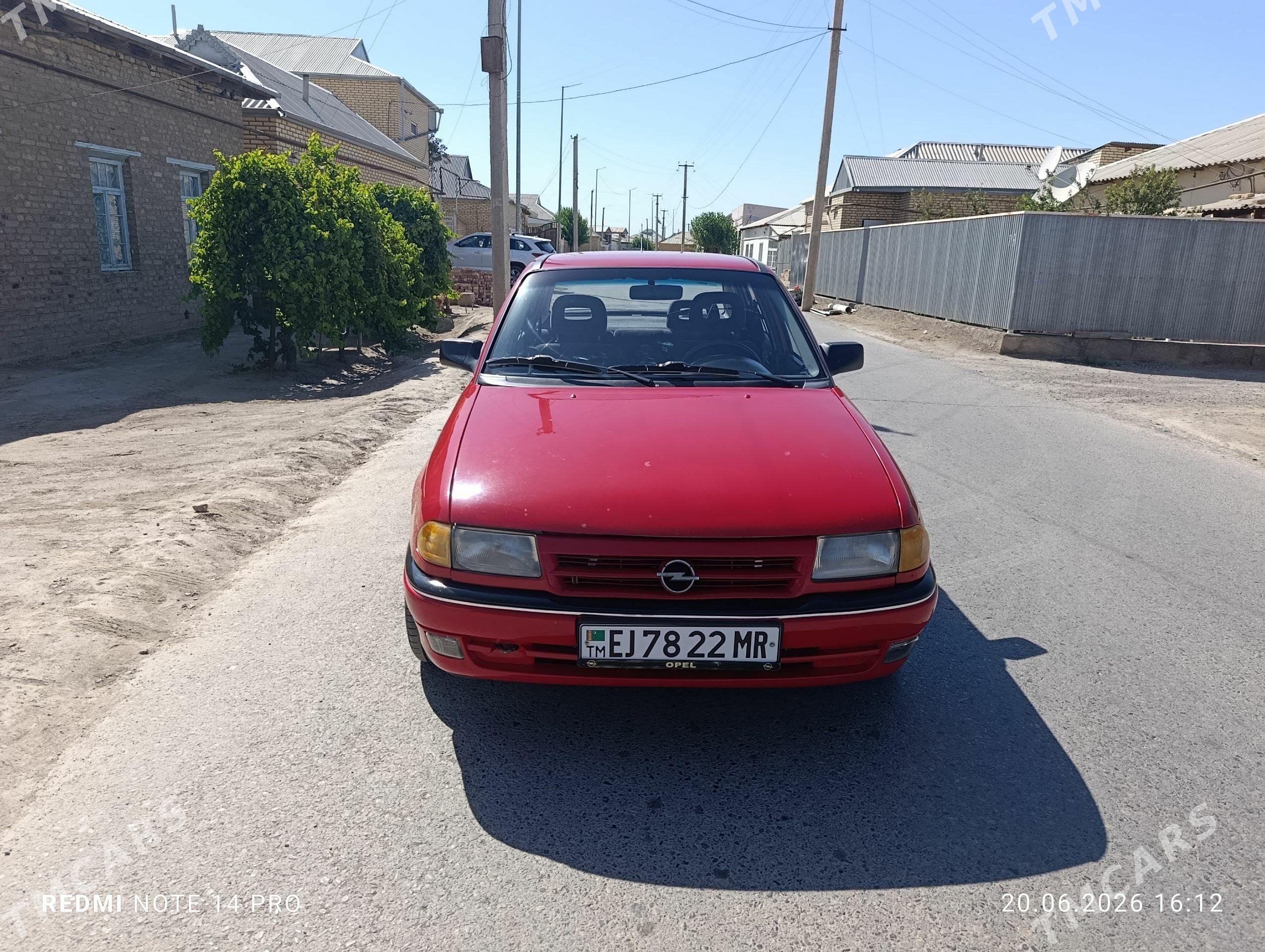 Opel Astra 1992 - 60 000 TMT - Мары - img 1