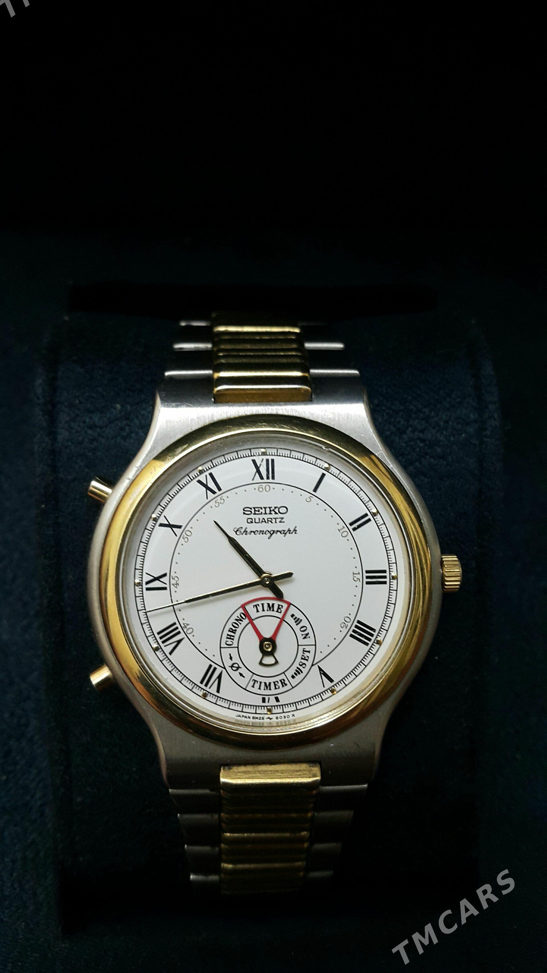 sagat часы Seiko hronograf - Aşgabat - img 1