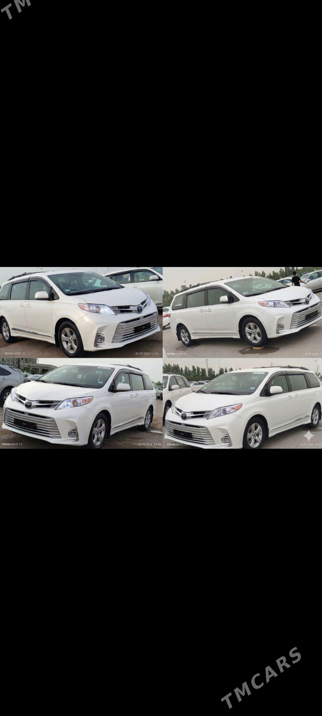 Toyota Sienna 2020 - 465 000 TMT - Дашогуз - img 1