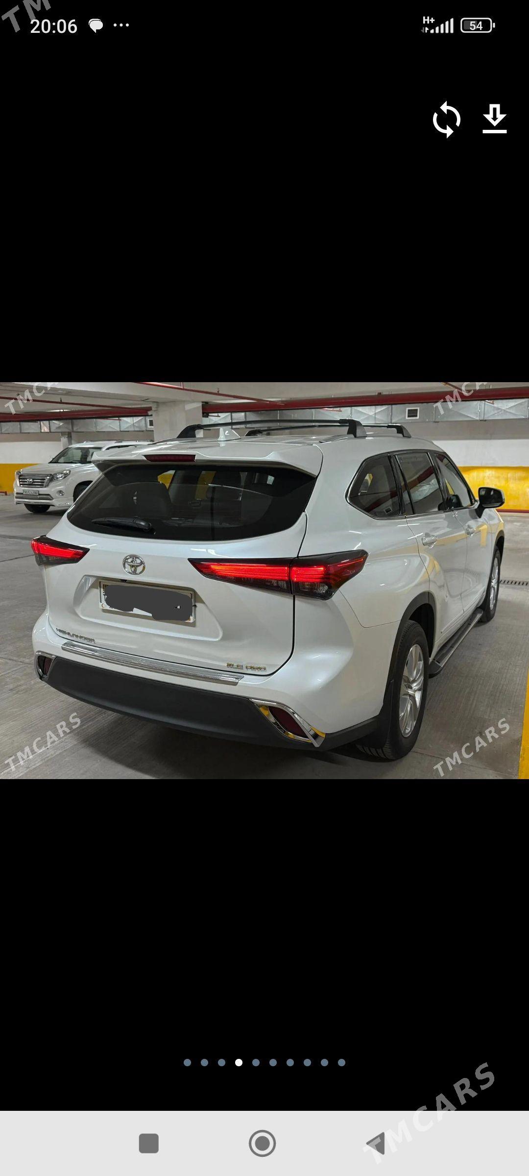 Toyota Highlander 2022 - 650 000 TMT - Гурбансолтан Едже - img 1