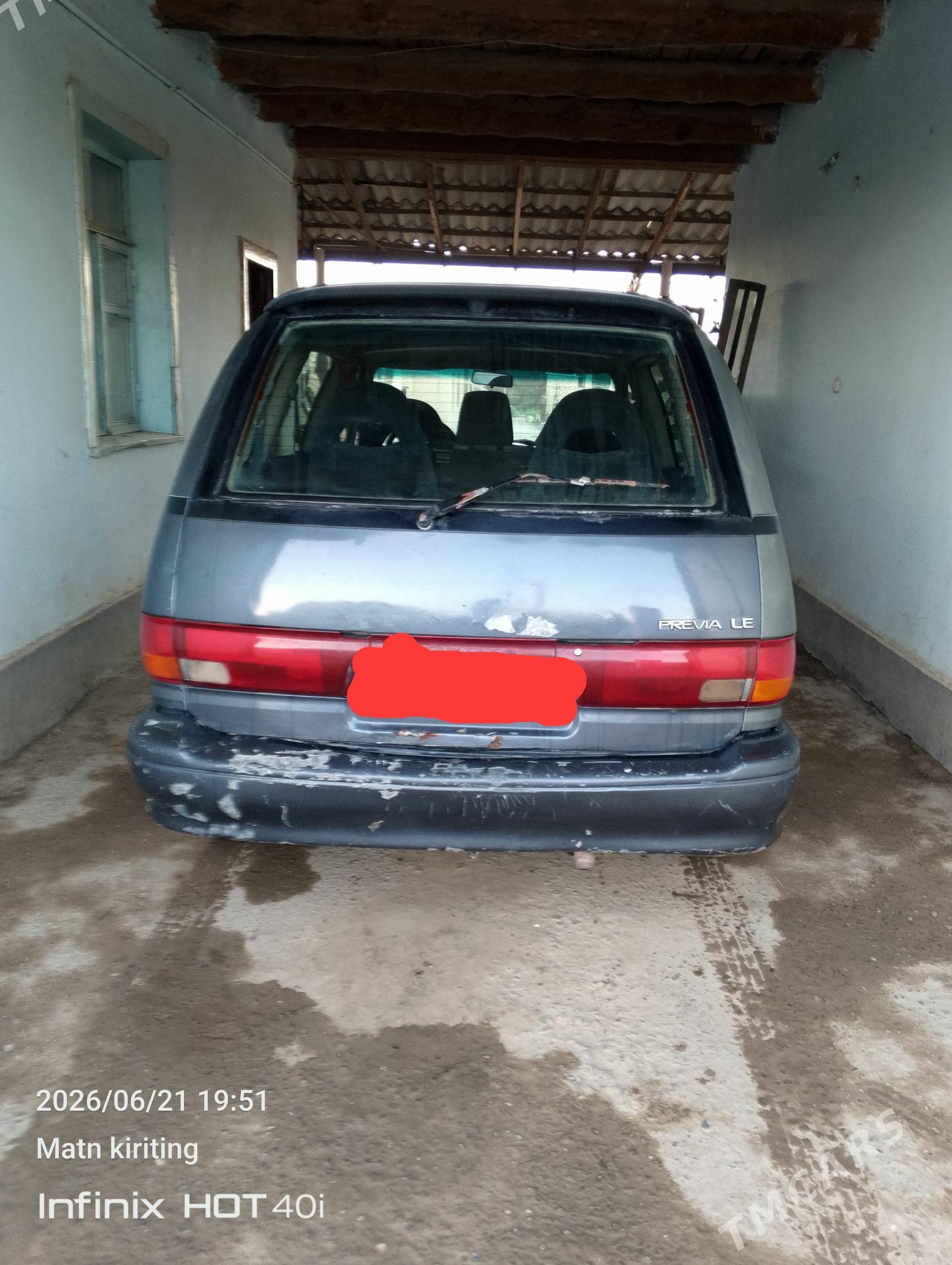 Toyota Previa 1991 - 96 000 TMT - Халач - img 1