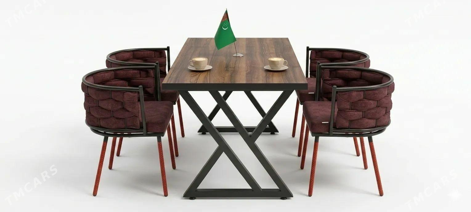 Loft stol stul kafe restoranla - Aşgabat - img 1