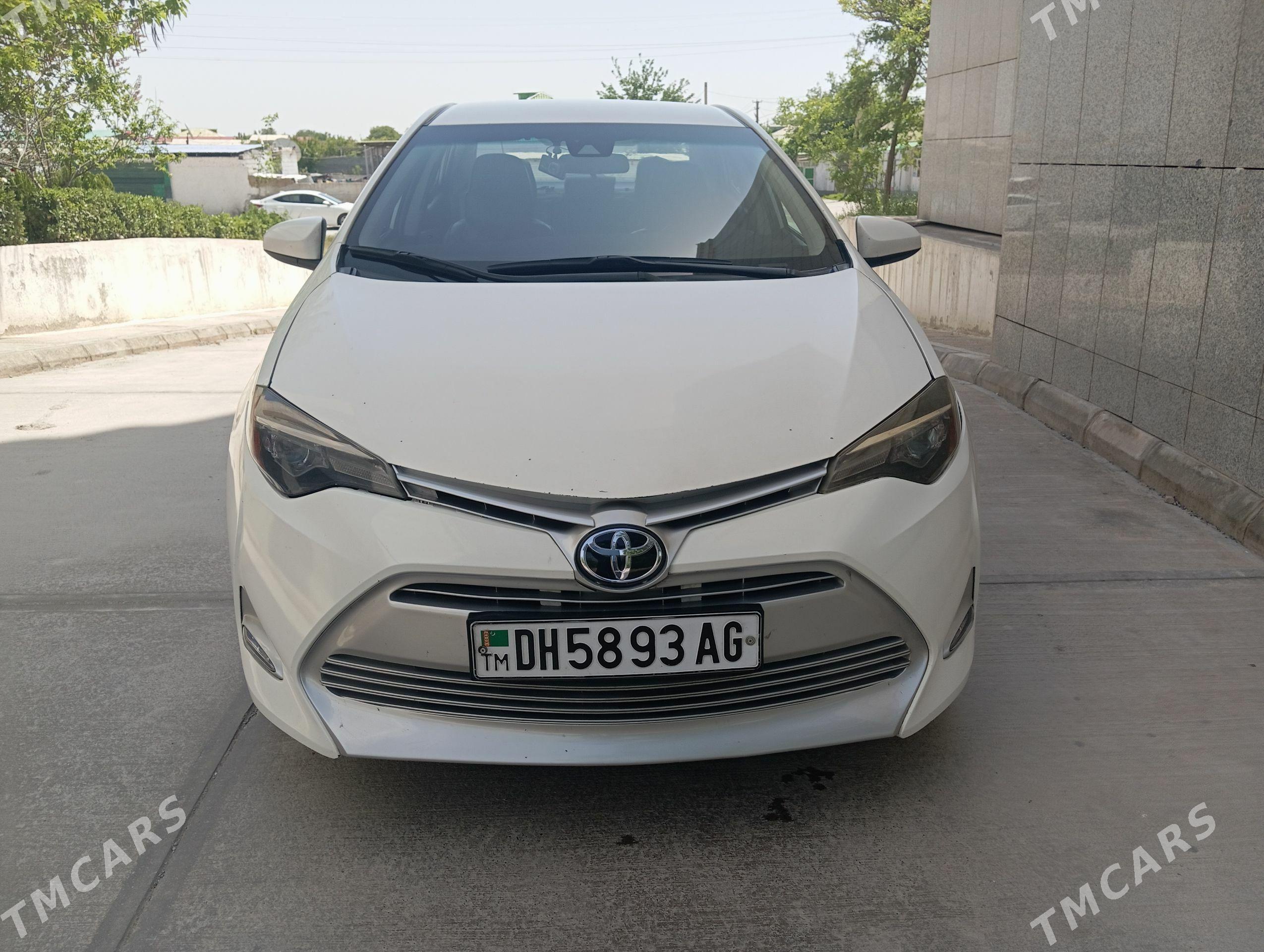 Toyota Corolla 2018 - 190 000 TMT - Ашхабад - img 1