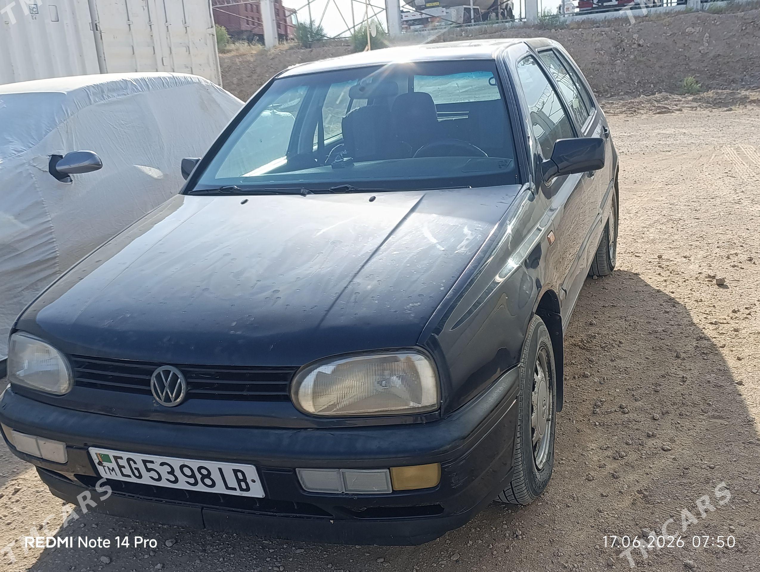 Volkswagen Golf 1994 - 34 000 TMT - Türkmenabat - img 1