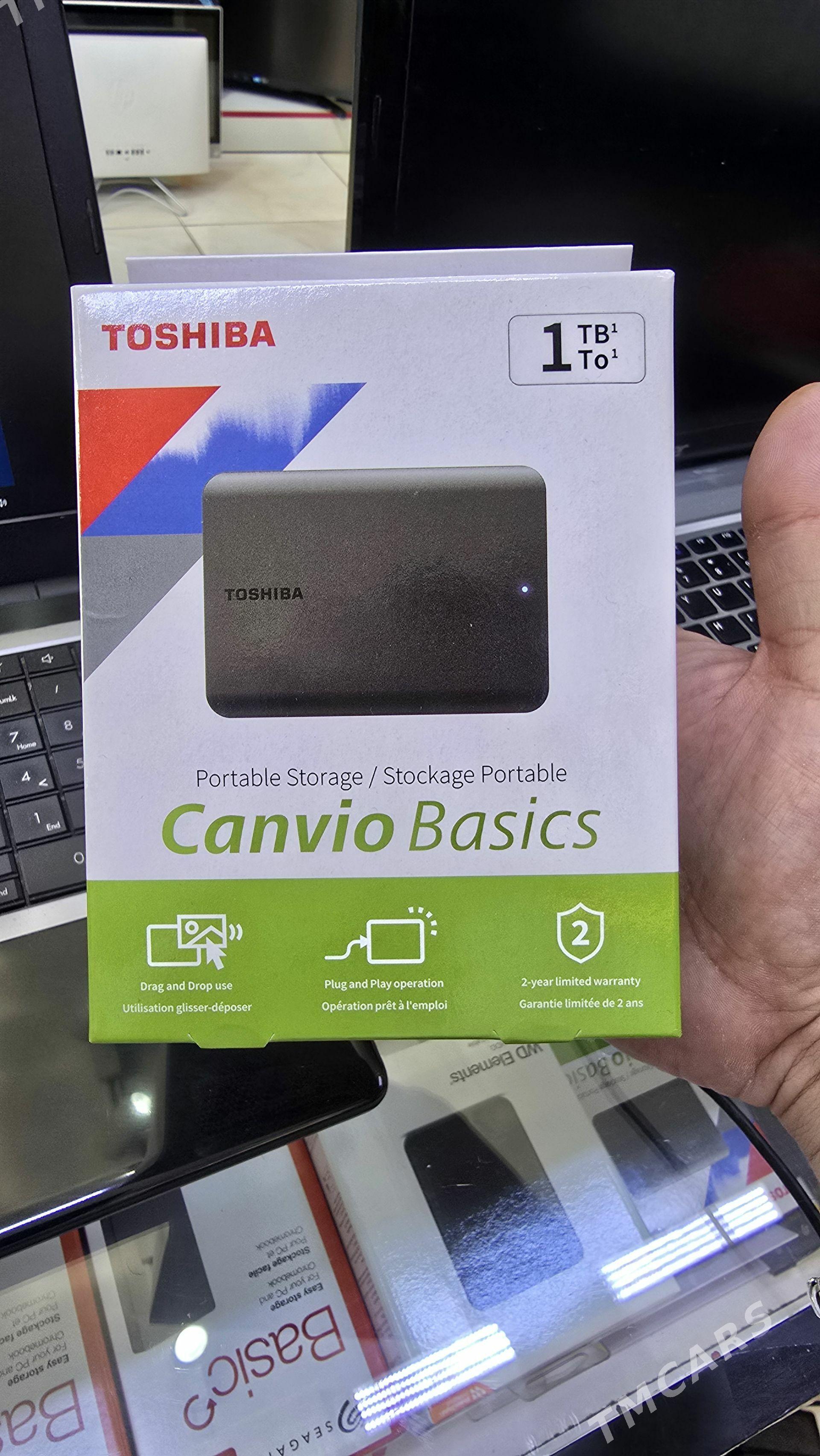 TOSHIBA HDD 1TB CANVIO - Aşgabat - img 1