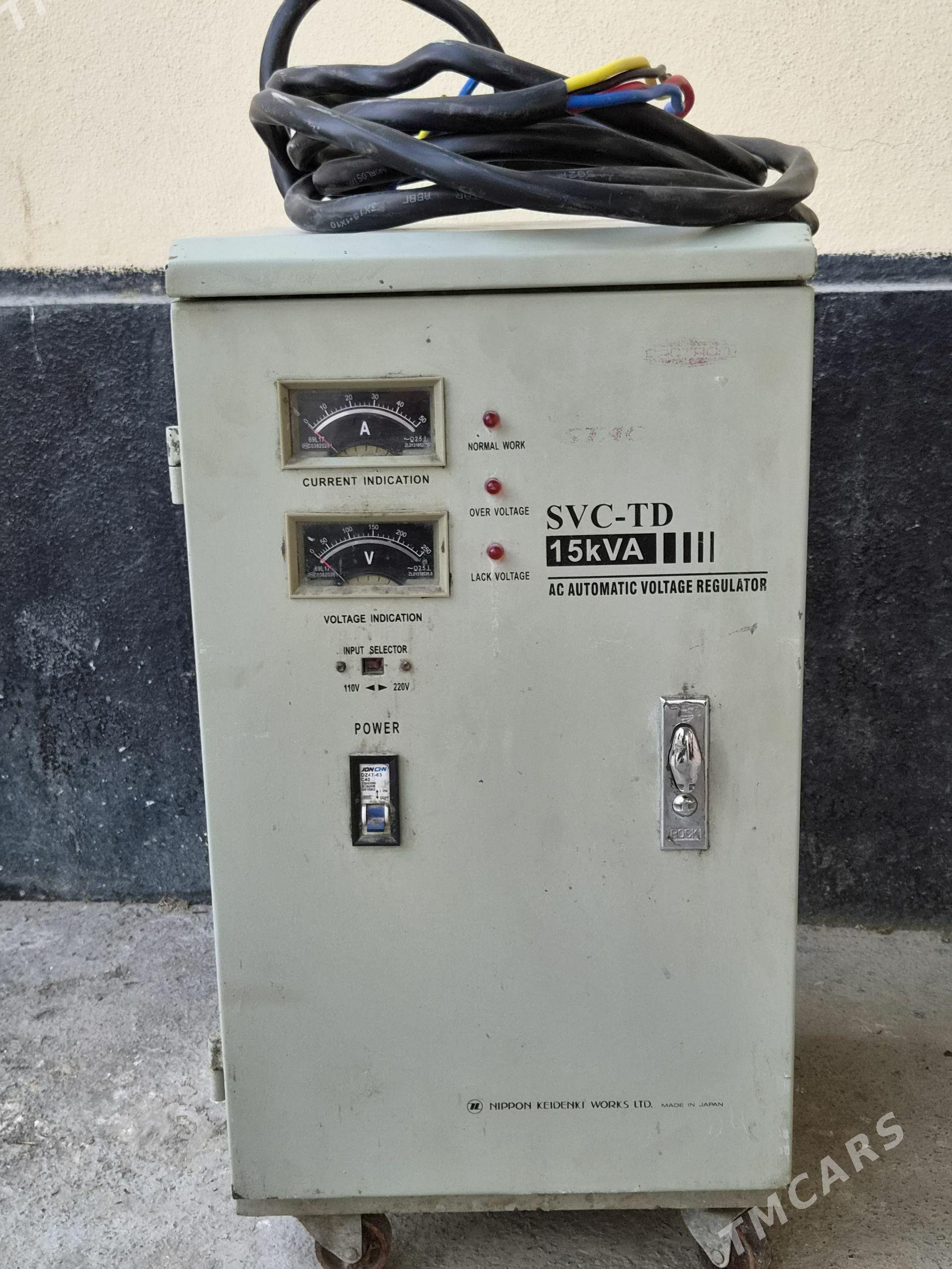 Stabilzator 15kva tok kopeldÿa - Ашхабад - img 1