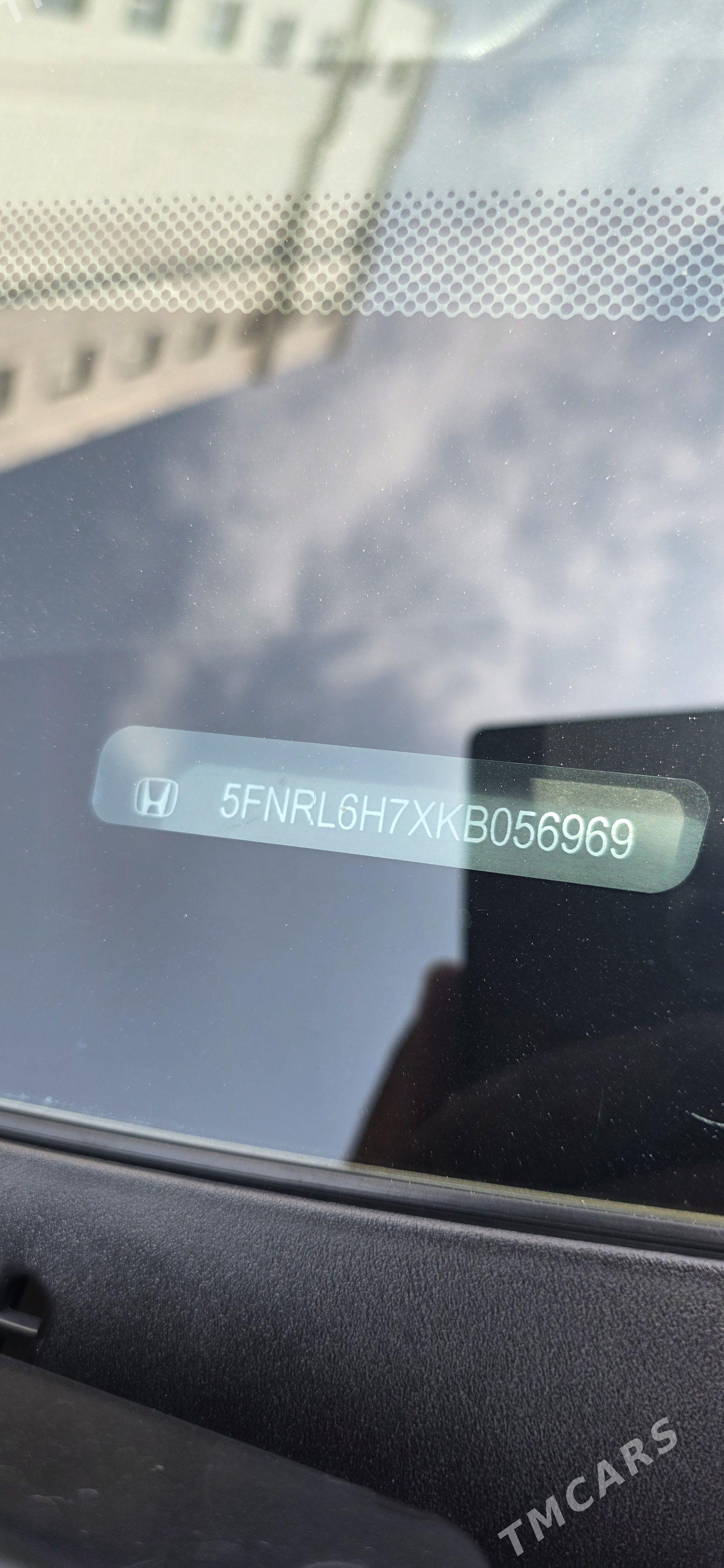 Honda Odyssey 2019 - 300 000 TMT - 14-nji tapgyr (Sowhozny köç) - img 1
