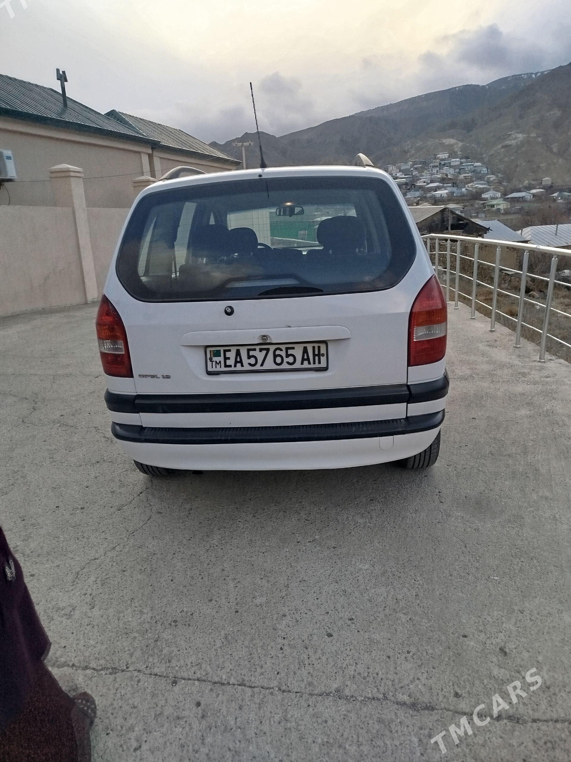 Opel Zafira 2002 - 95 000 TMT - Ак-Бугдайский этрап - img 1