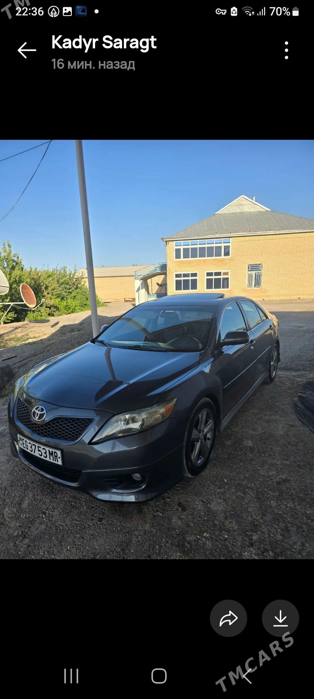 Toyota Camry 2009 - 250 000 TMT - Mary - img 1