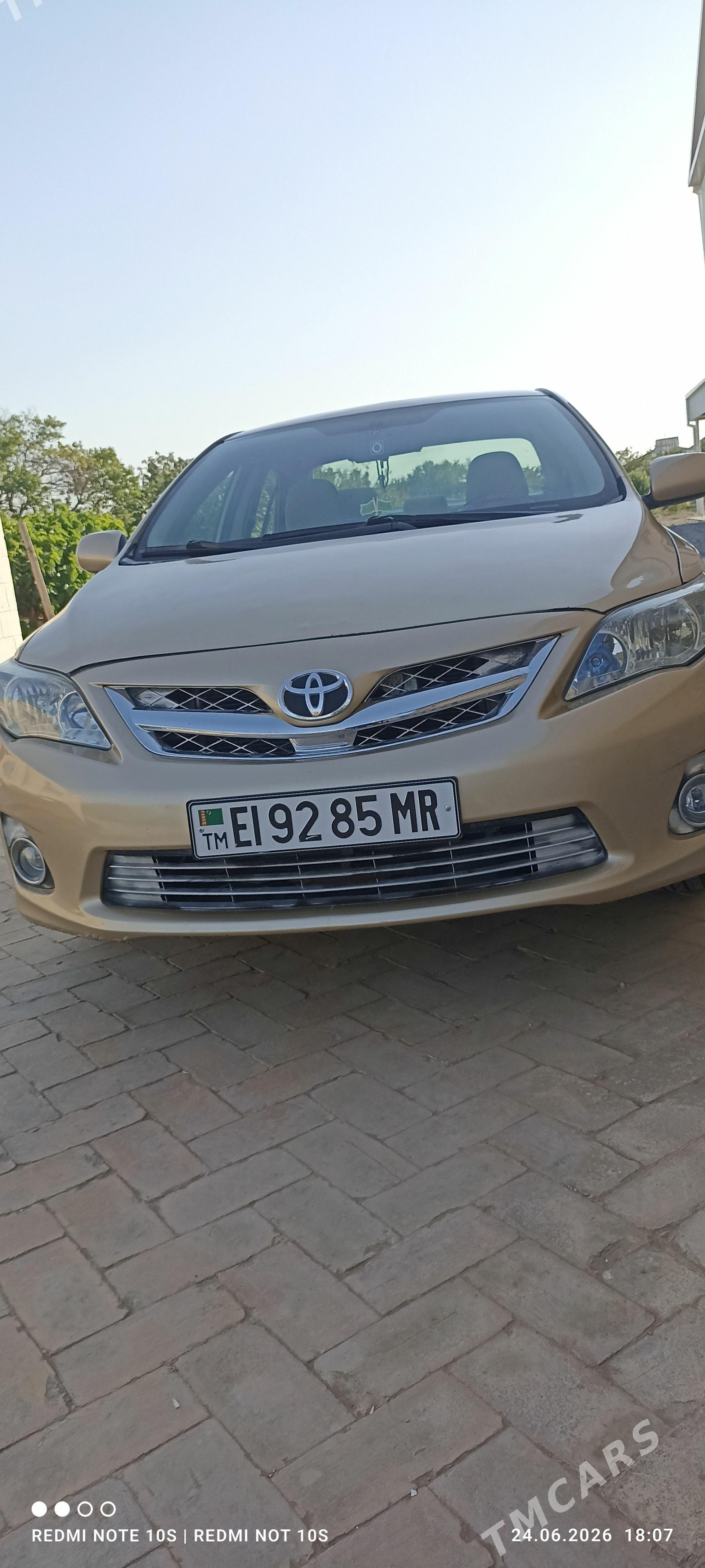 Toyota Corolla 2012 - 175 000 TMT - Туркменгала - img 1