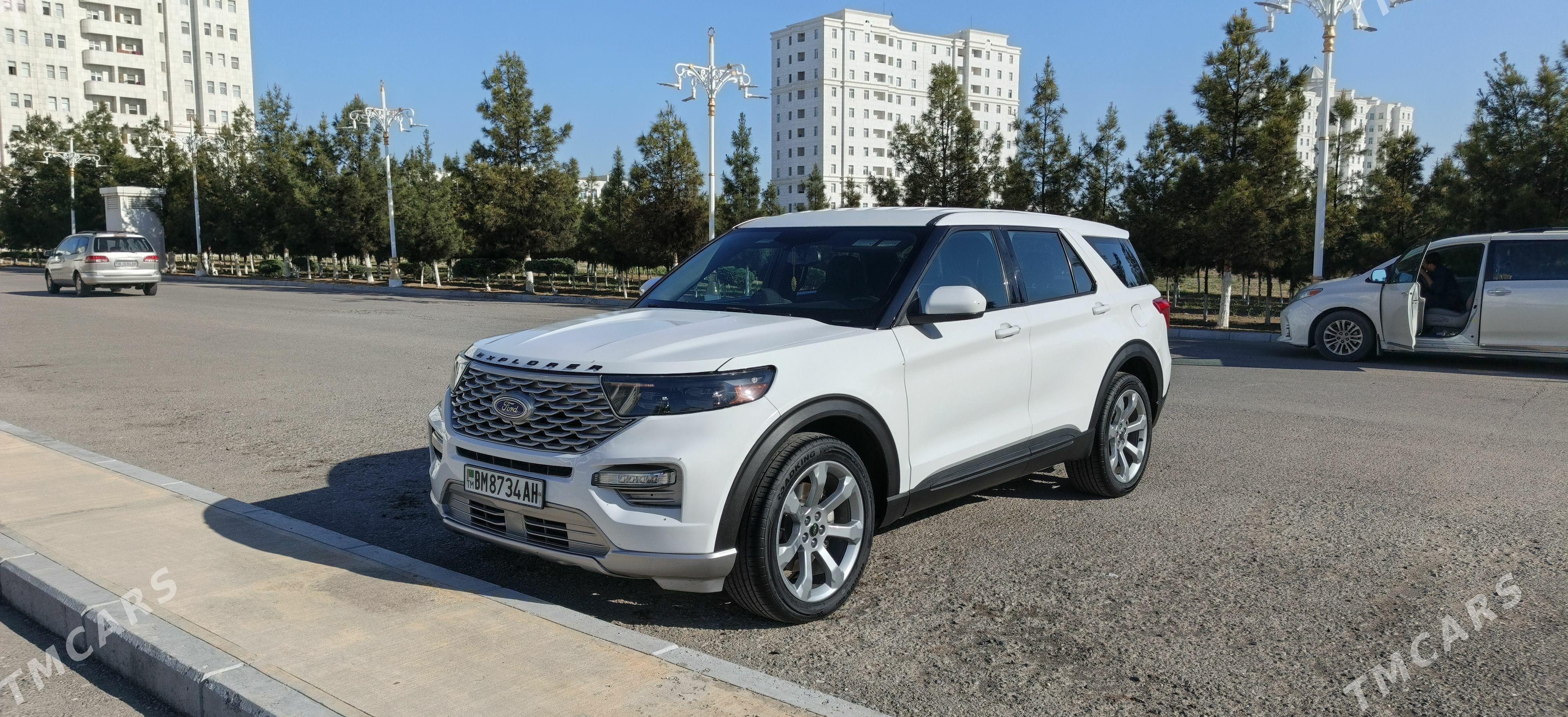 Ford Explorer 2022 - 320 000 TMT - Ak bugdaý etraby - img 1