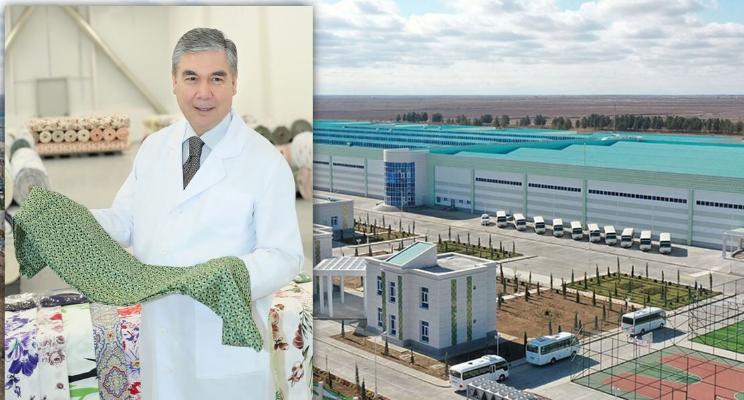 Состоялось открытие нового текстильного комплекса в Бабадайханском этрапе