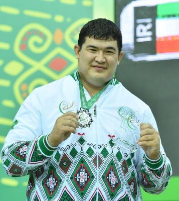 Hojamuhammet Toýçyýew Agyr atletika boýunça Aziýa çempionatynda 2 sany bürünç medal aldy