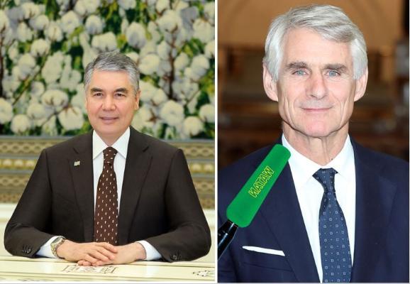 Президент Туркменистана провел встречу с главой МИД Австрии