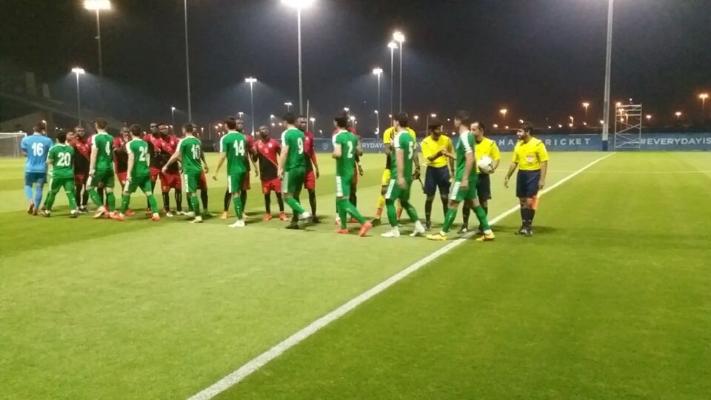 Сборная Туркменистана по футболу провела матч против команды Уганды