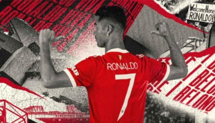 Криштиану Роналду будет играть в "Манчестер Юнайтед" под седьмым номером