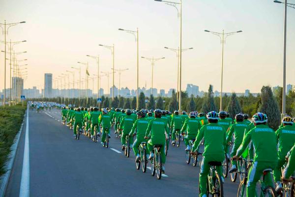 Туркменистан отметит Всемирный день здоровья массовым велопробегом