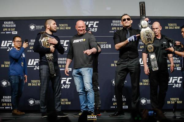 Uaýt Nurmagomedowyň UFC 249 turnirine gatnaşmajakdygyny tassyklady