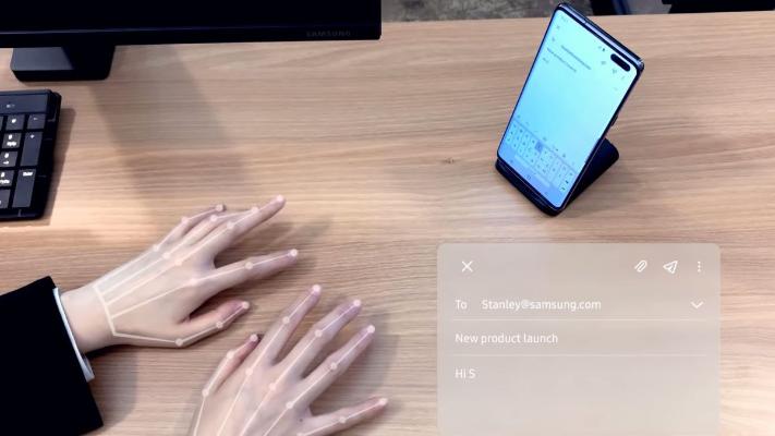 Samsung представила виртуальную клавиатуру для смартфонов