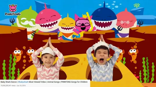 Видеоролик Baby Shark первым в истории YouTube набрал 10 млрд просмотров