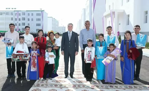 В городе Дашогуз состоялось открытие нового жилого комплекса
